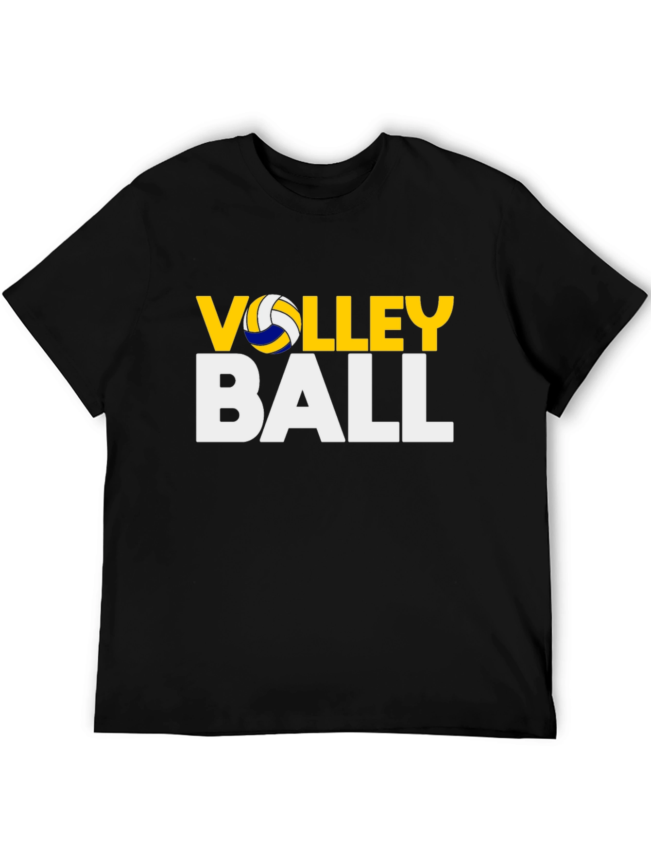 Volleyball Graphic Tee - Sporty Casual T-Shirt