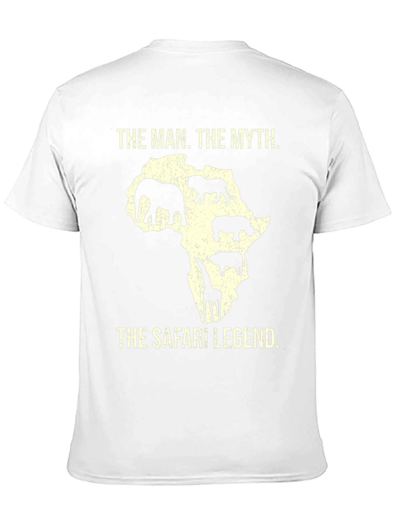 Safari Legend Graphic Tee - Wildlife Africa T-Shirt