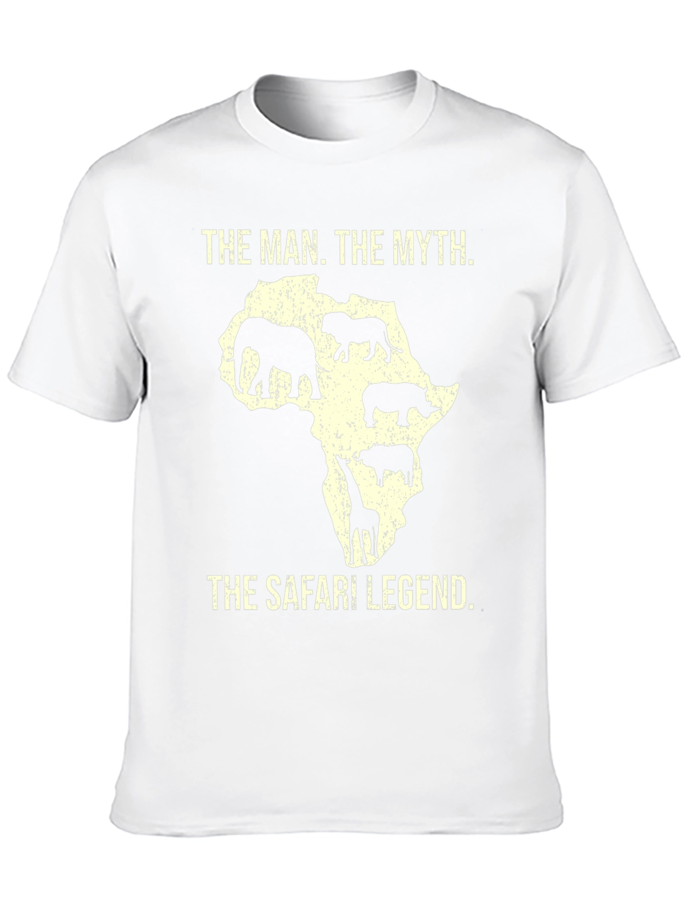 Safari Legend Graphic Tee - Wildlife Africa T-Shirt