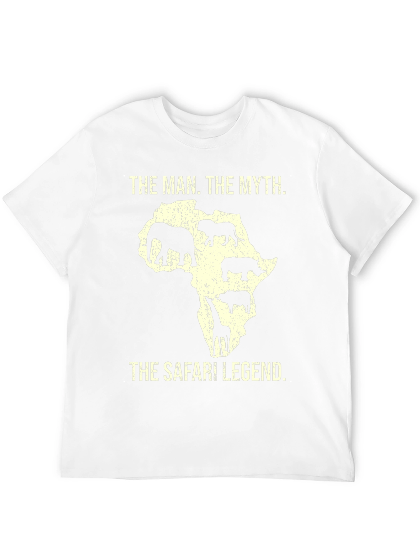 Safari Legend Graphic Tee - Wildlife Africa T-Shirt