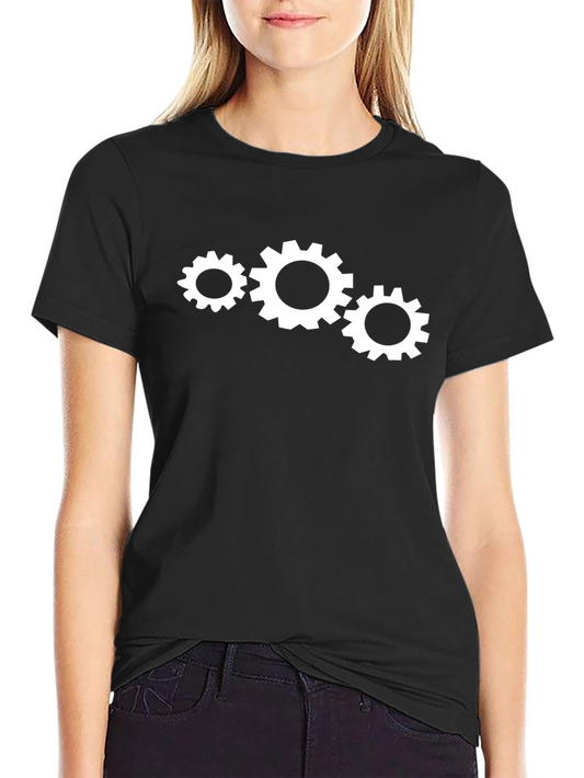 Gear Graphic Black T-Shirt