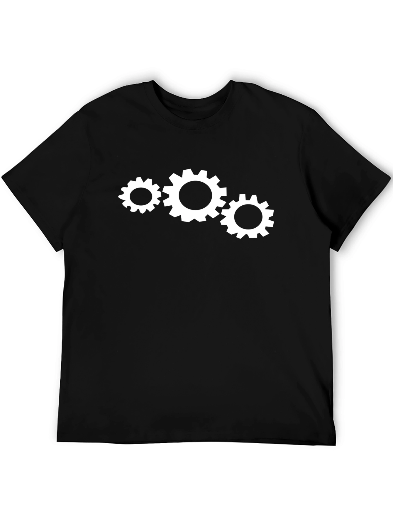 Gear Graphic Black T-Shirt