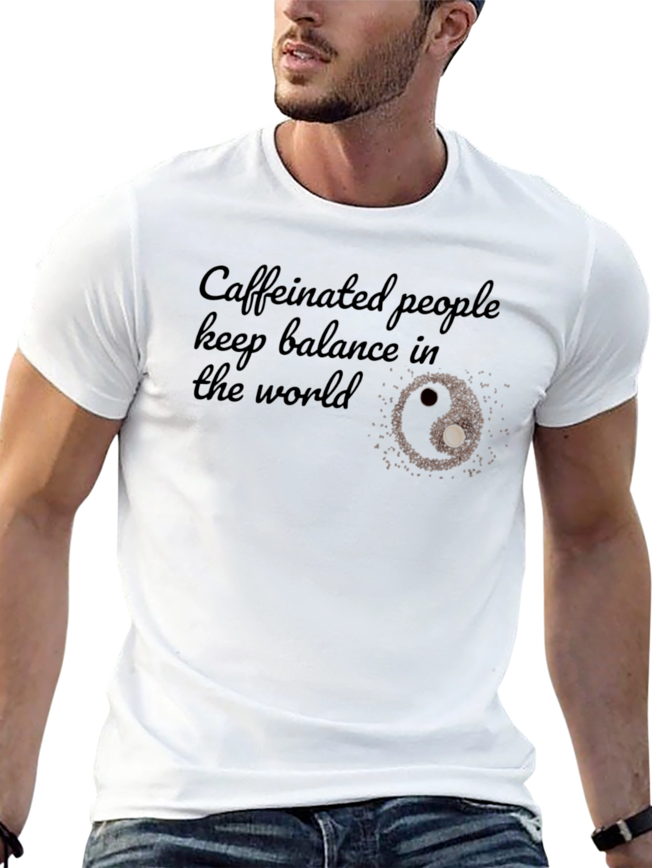 Caffeinated People Balance T-Shirt
