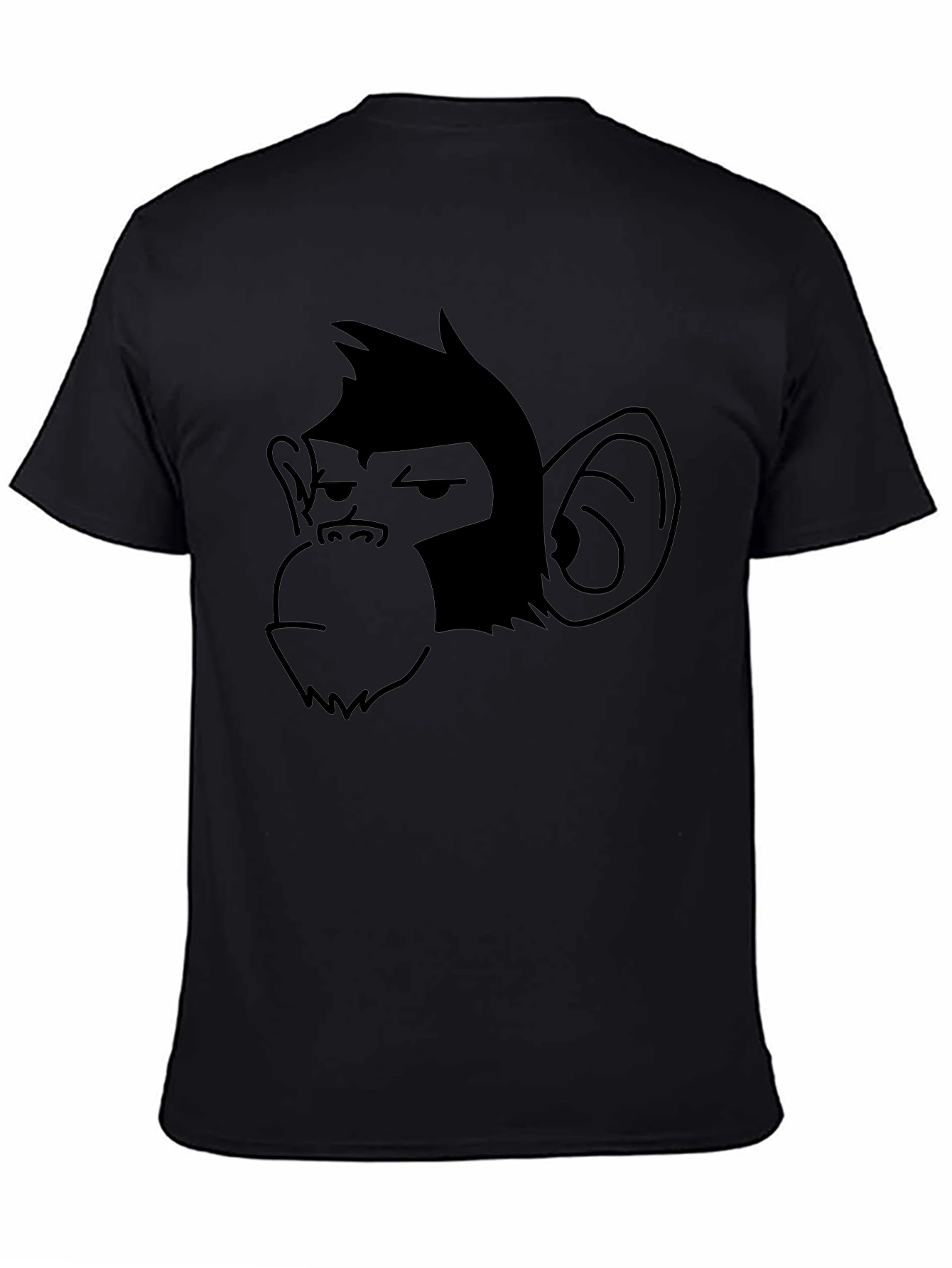 Cool Ape Graphic Black T-Shirt