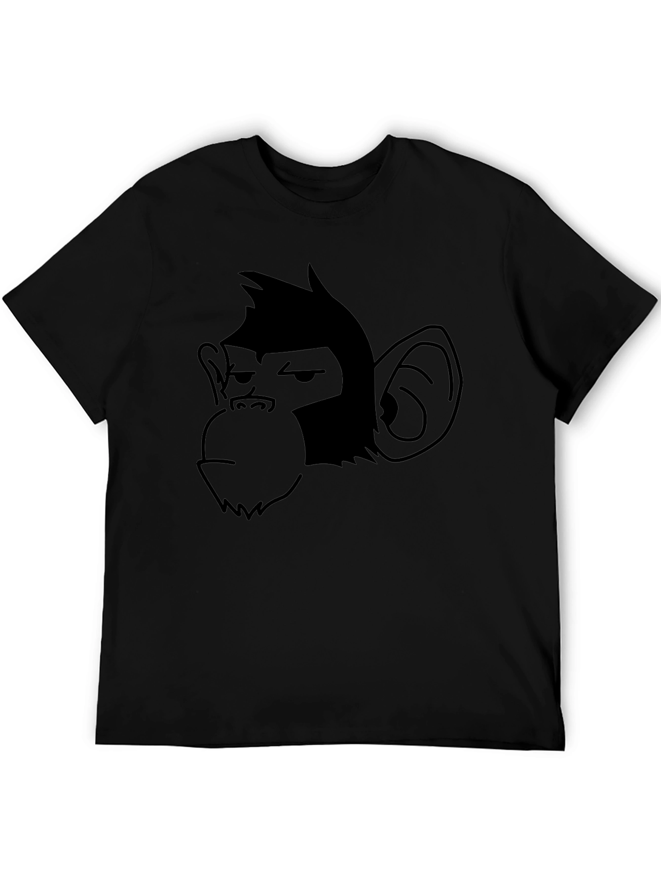 Cool Ape Graphic Black T-Shirt