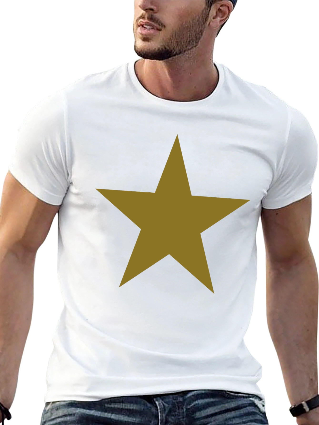 Classic Star Graphic T-Shirt - Black