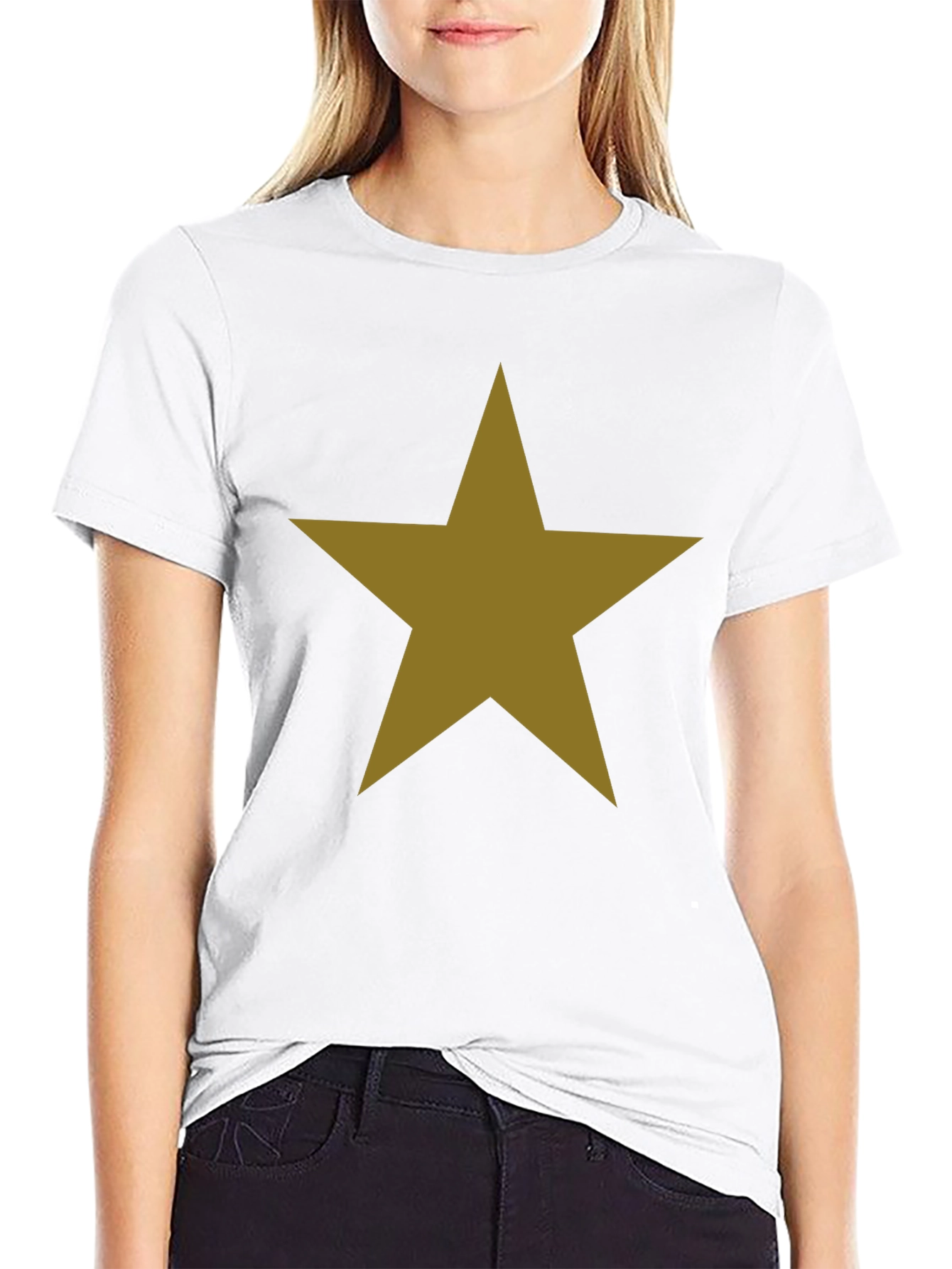 Classic Star Graphic T-Shirt - Black