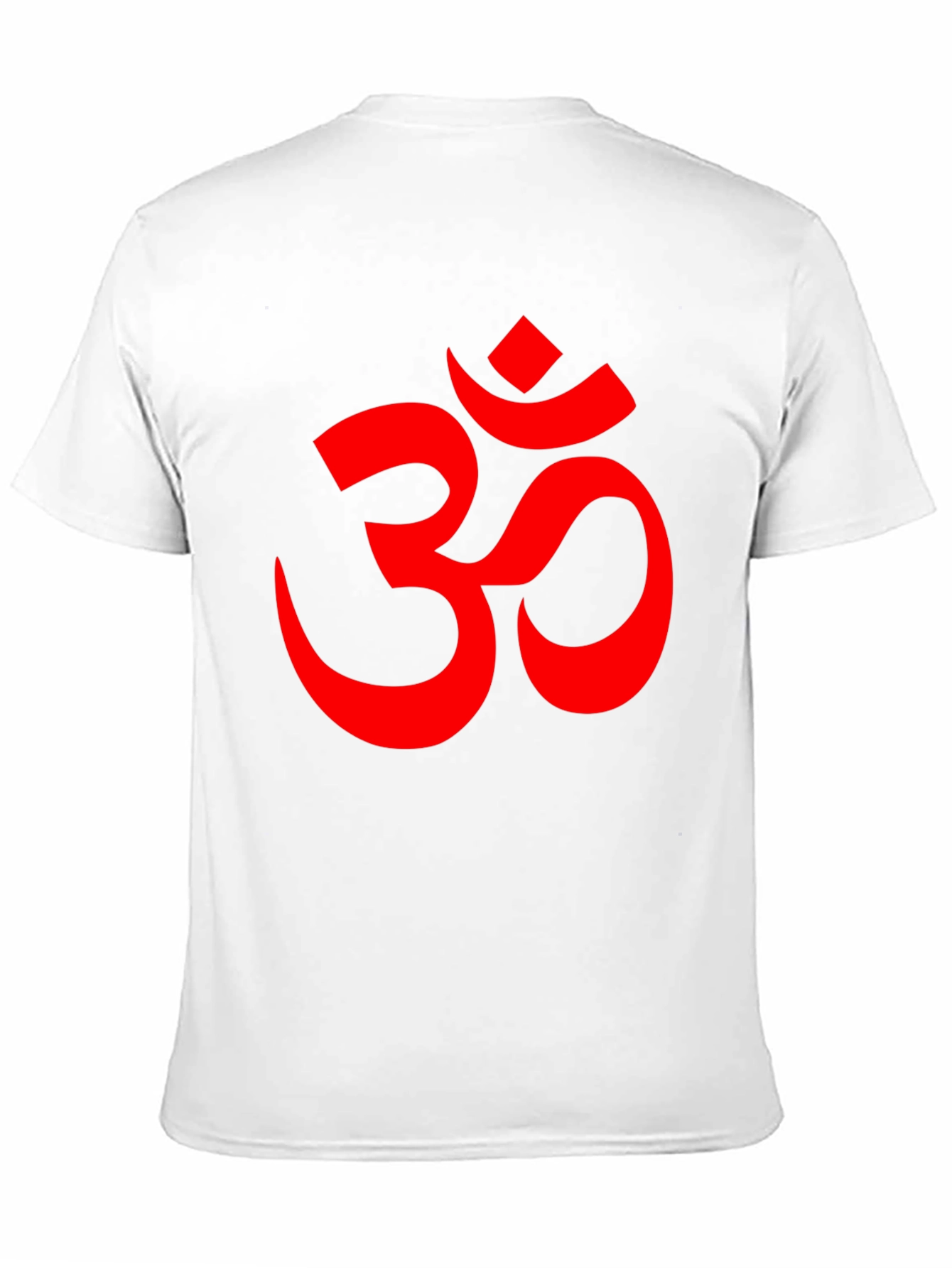 Om Symbol Graphic Tee - Black Cotton Blend