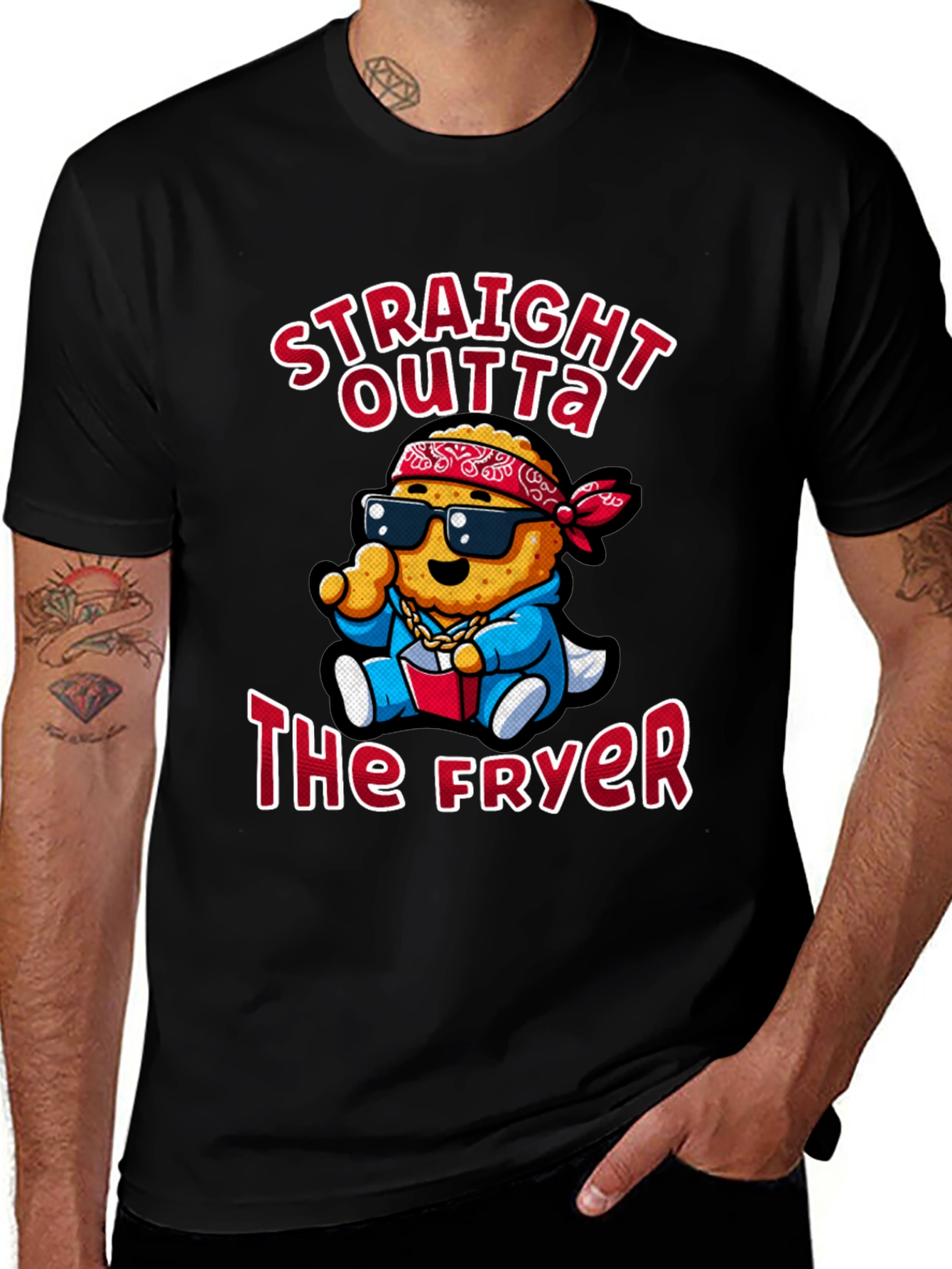 Straight Outta The Fryer T-Shirt