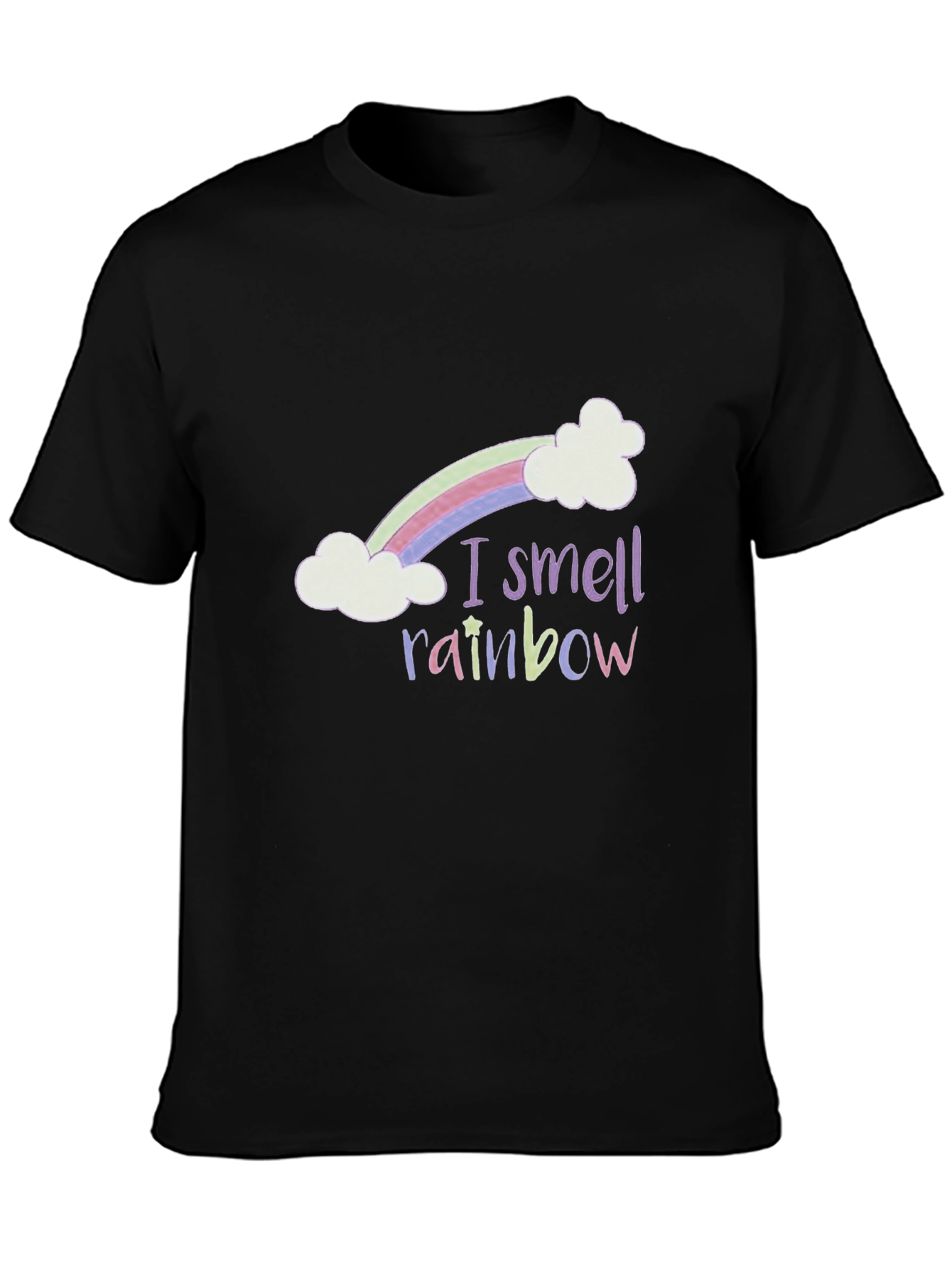 I Smell Rainbow T-Shirt Funny Graphic Tee