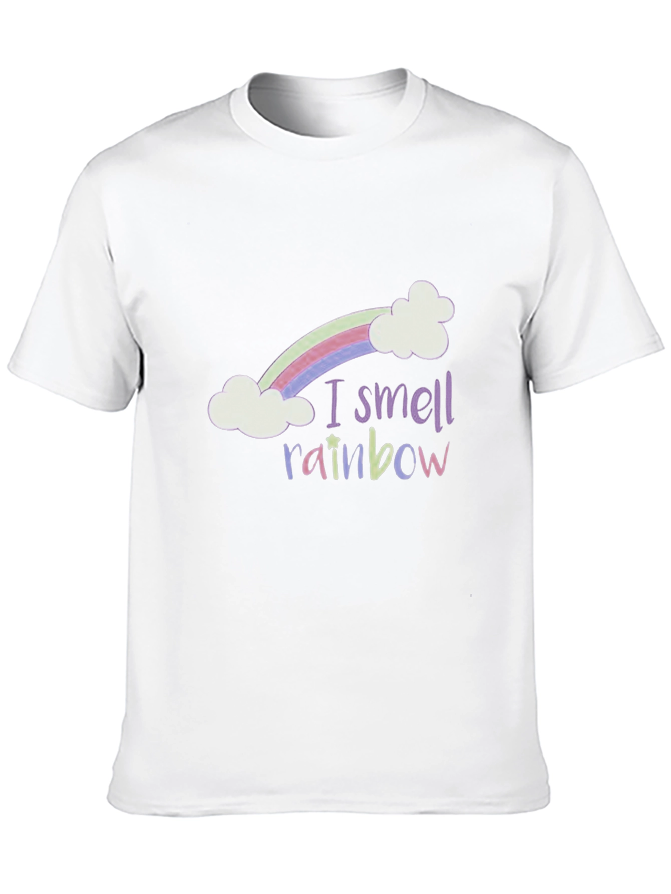 I Smell Rainbow T-Shirt Funny Graphic Tee