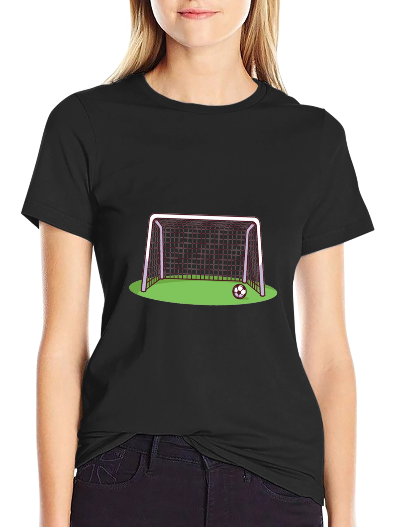 Soccer Goal Graphic T-Shirt