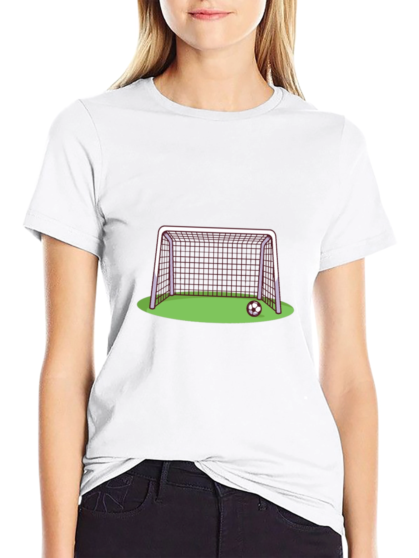 Soccer Goal Graphic T-Shirt