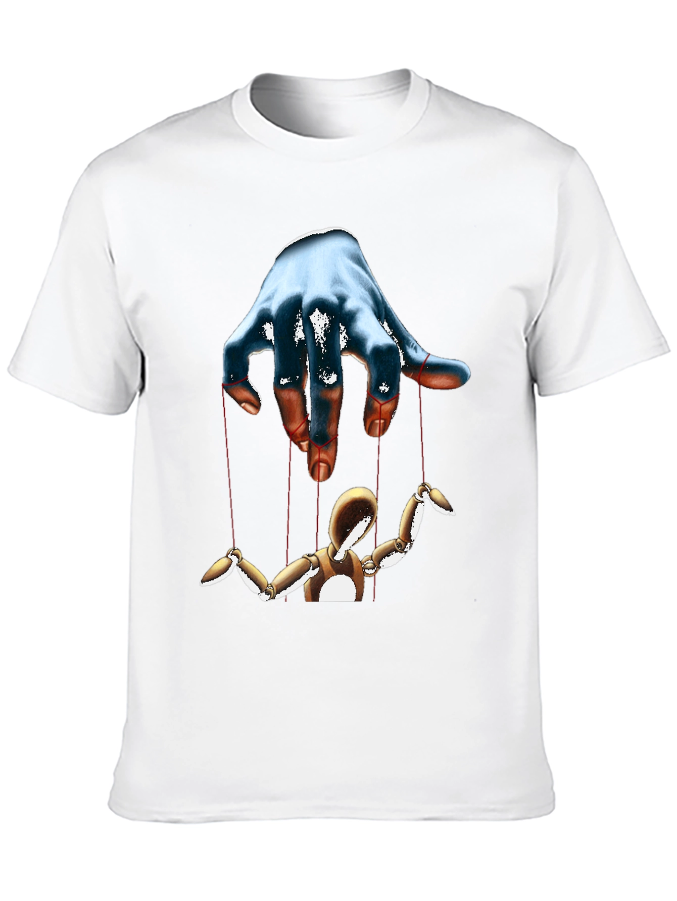 Puppet Master Graphic Tee - Black Cotton T-Shirt