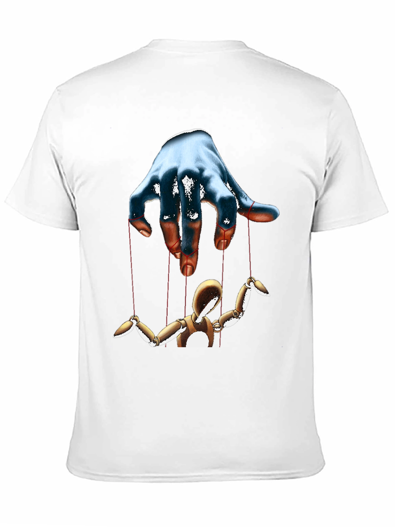 Puppet Master Graphic Tee - Black Cotton T-Shirt