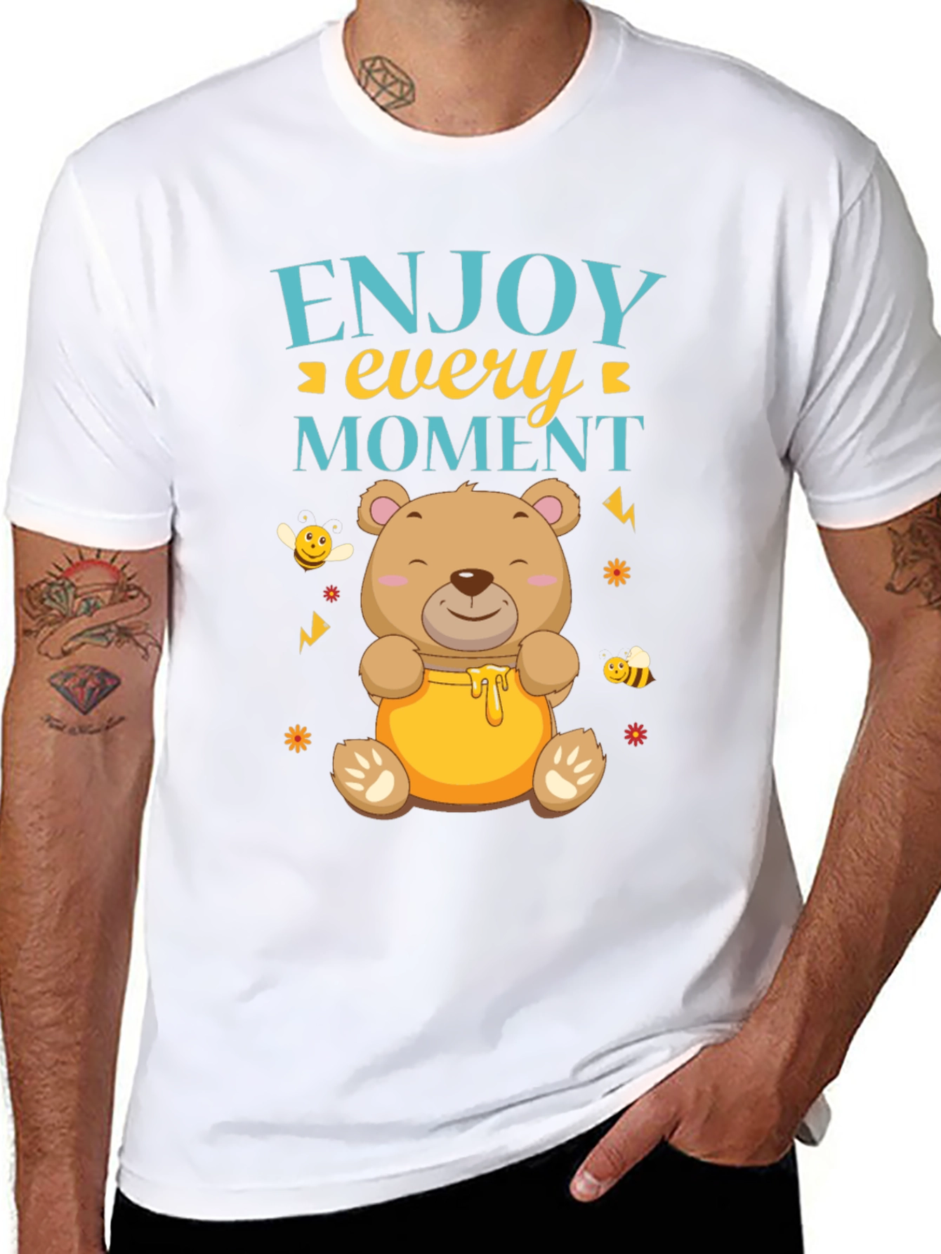 Enjoy Every Moment Bear T-Shirt