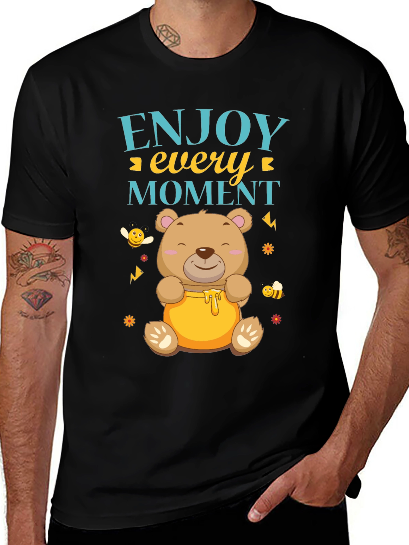 Enjoy Every Moment Bear T-Shirt