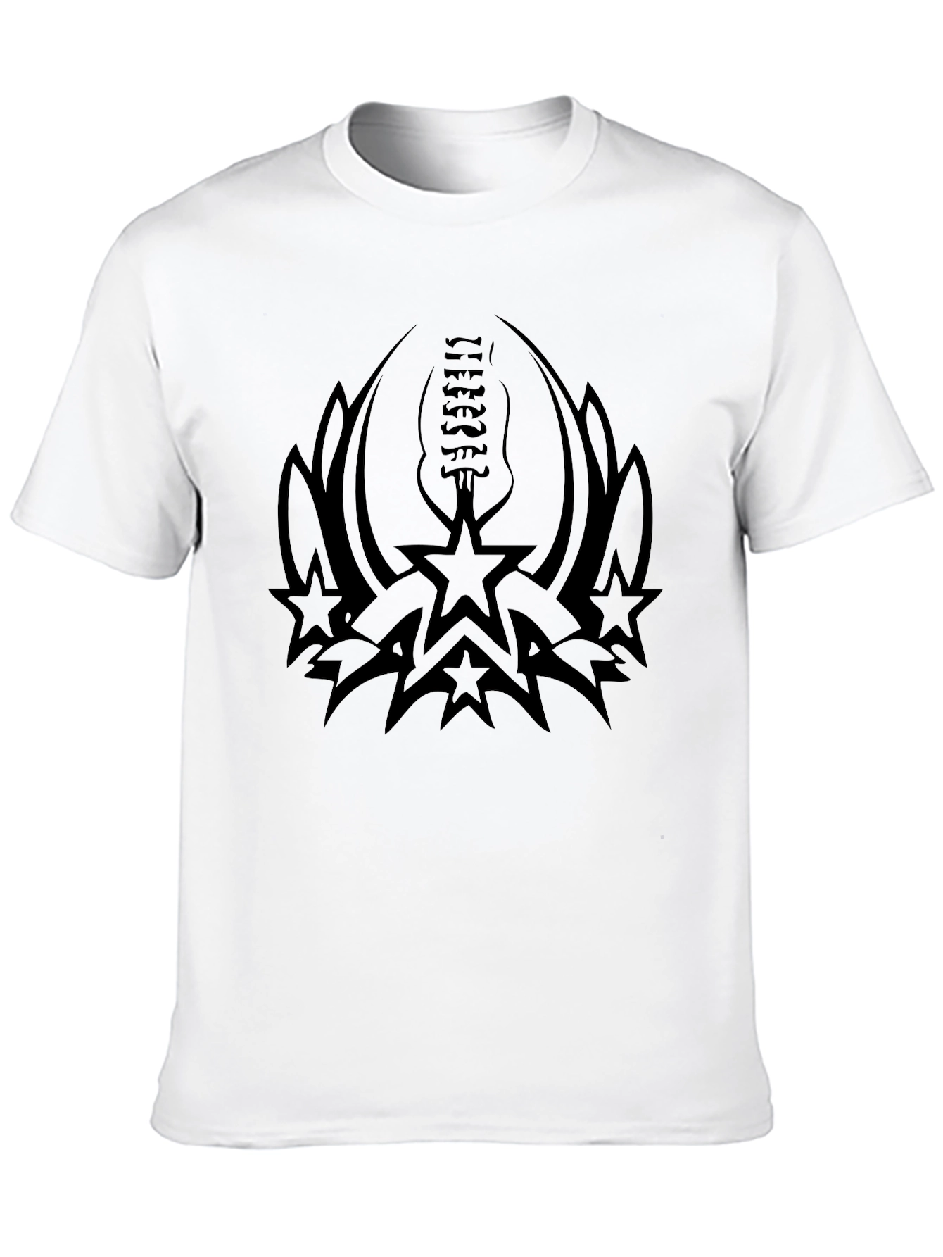 Rock Star Guitar Graphic Tee - Black