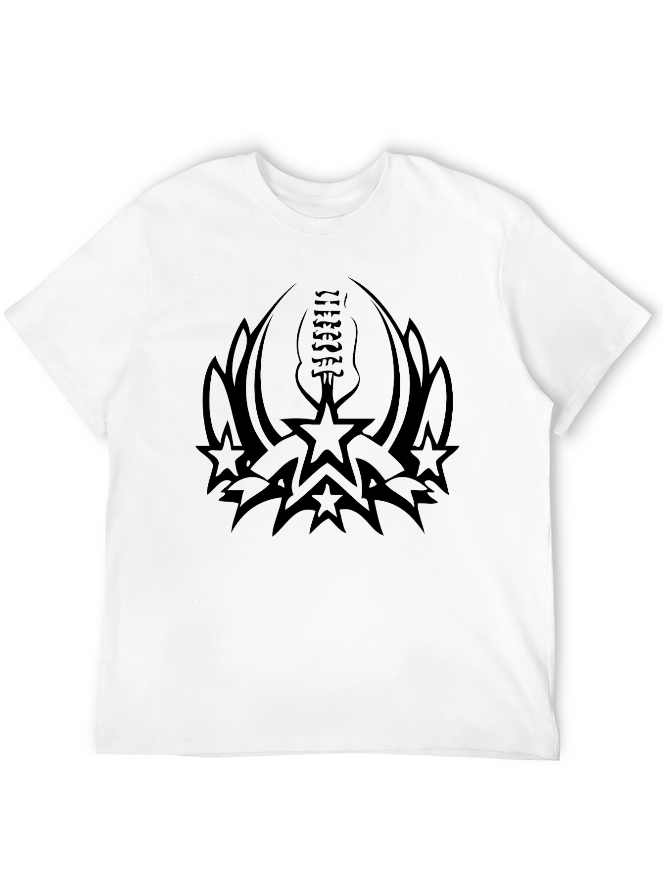 Rock Star Guitar Graphic Tee - Black