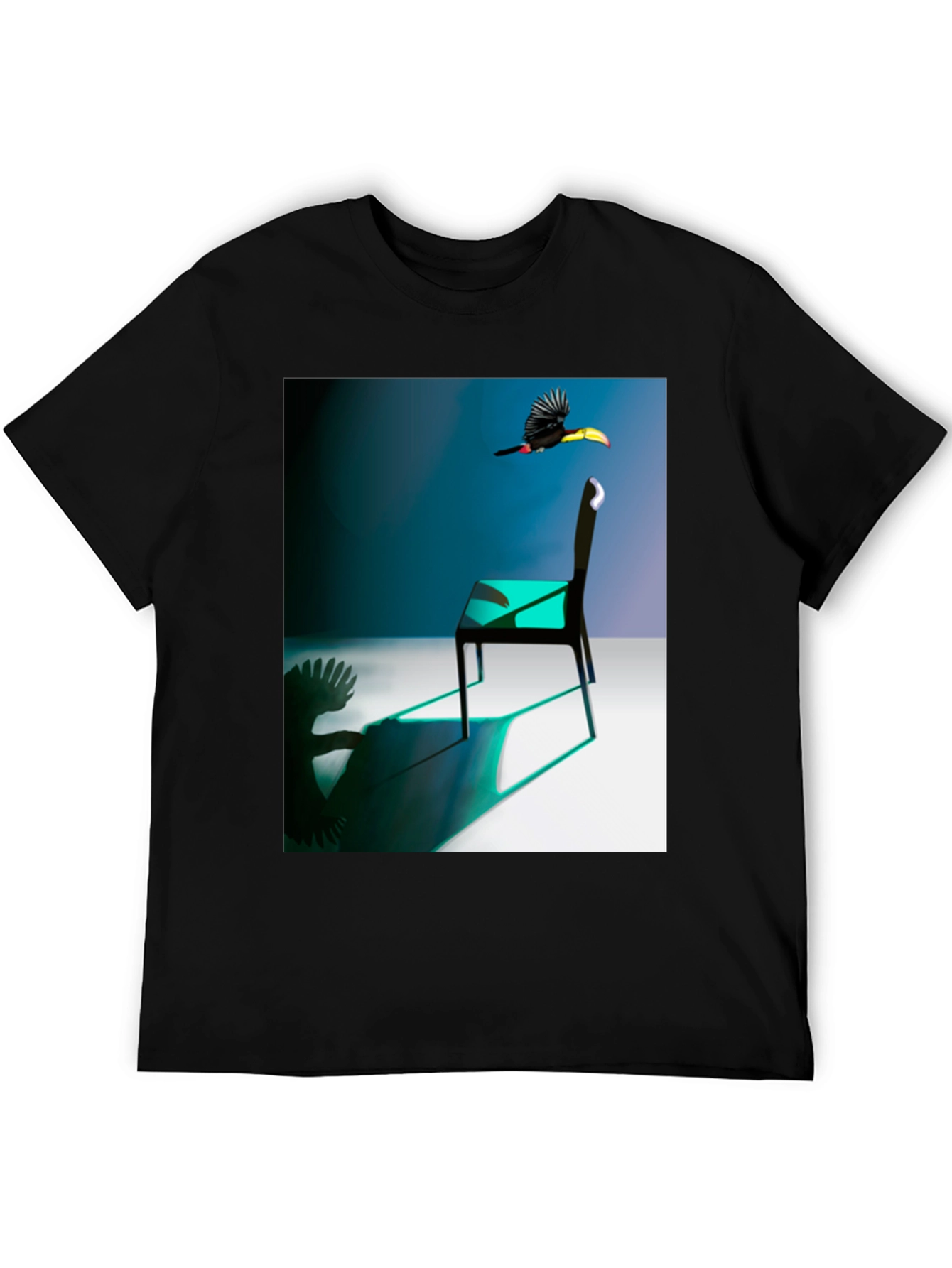 Abstract Toucan Chair T-Shirt