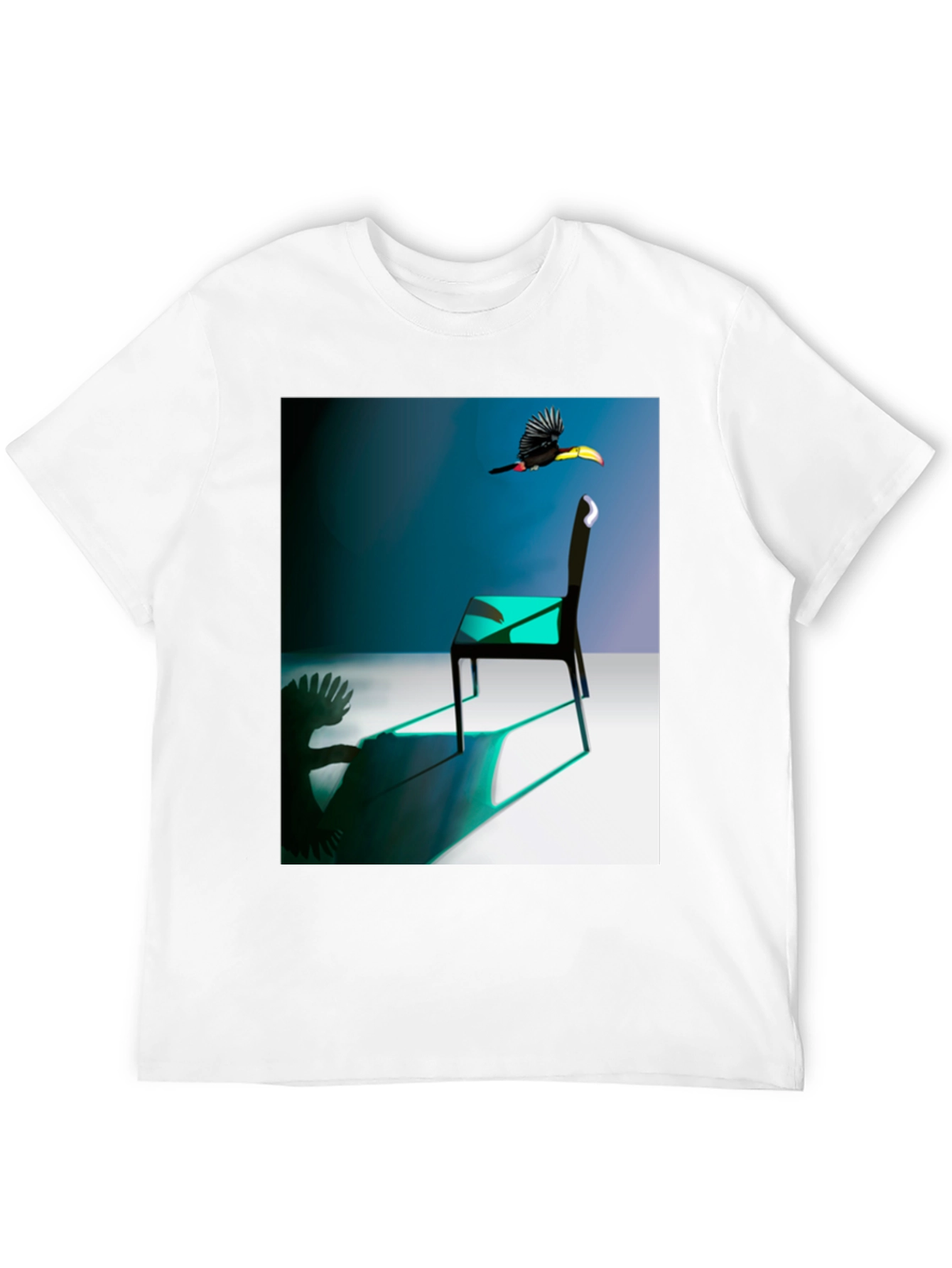 Abstract Toucan Chair T-Shirt