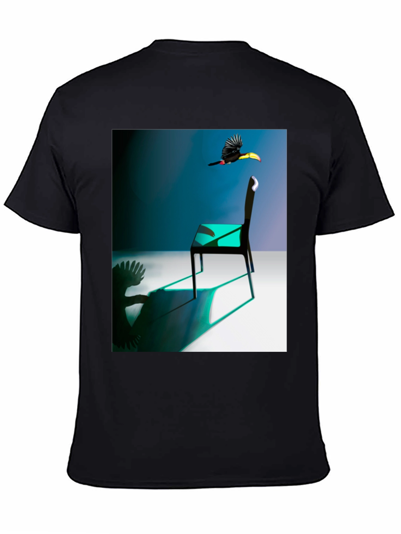 Abstract Toucan Chair T-Shirt