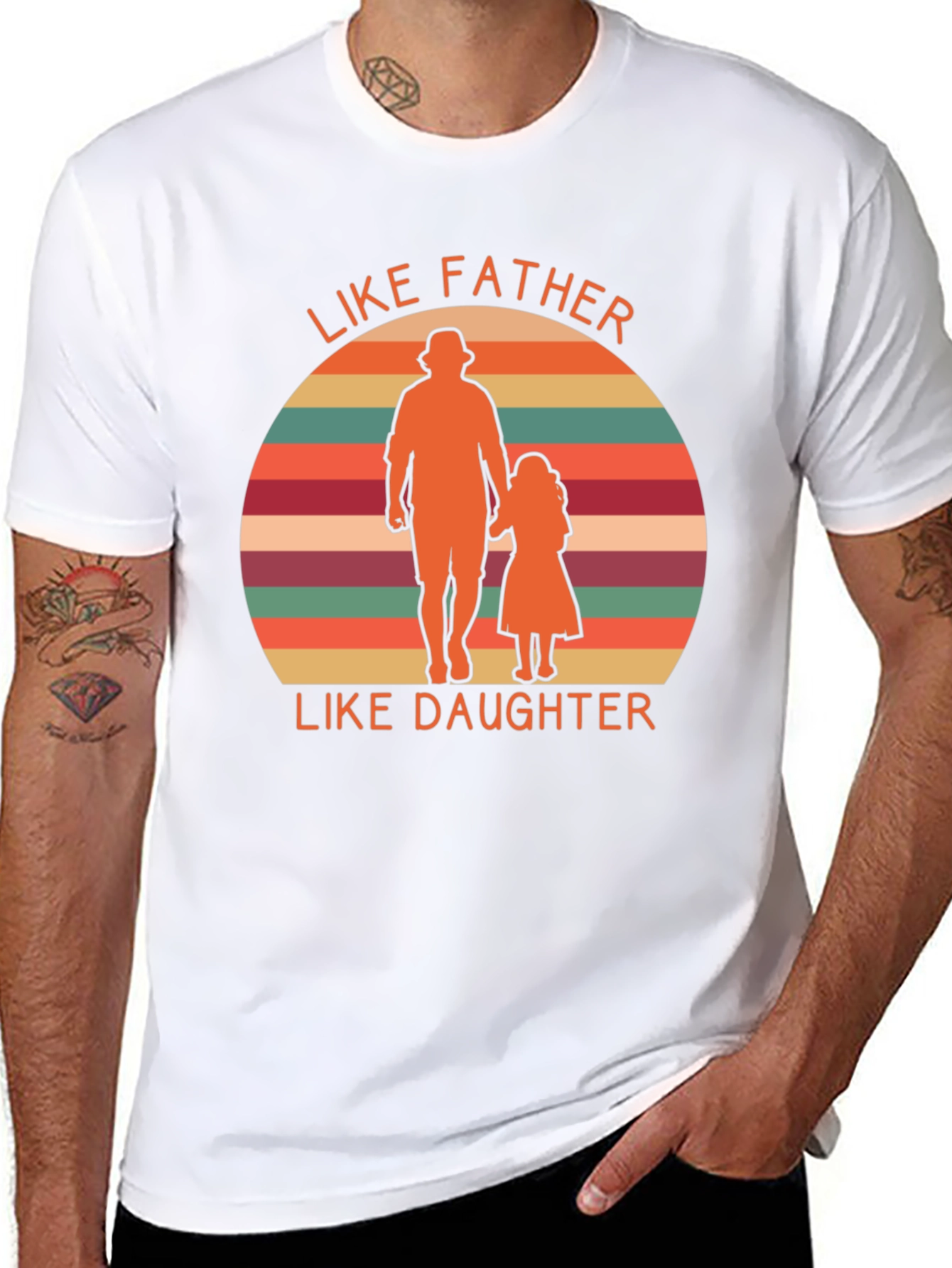 Like Father Like Daughter Graphic Tee