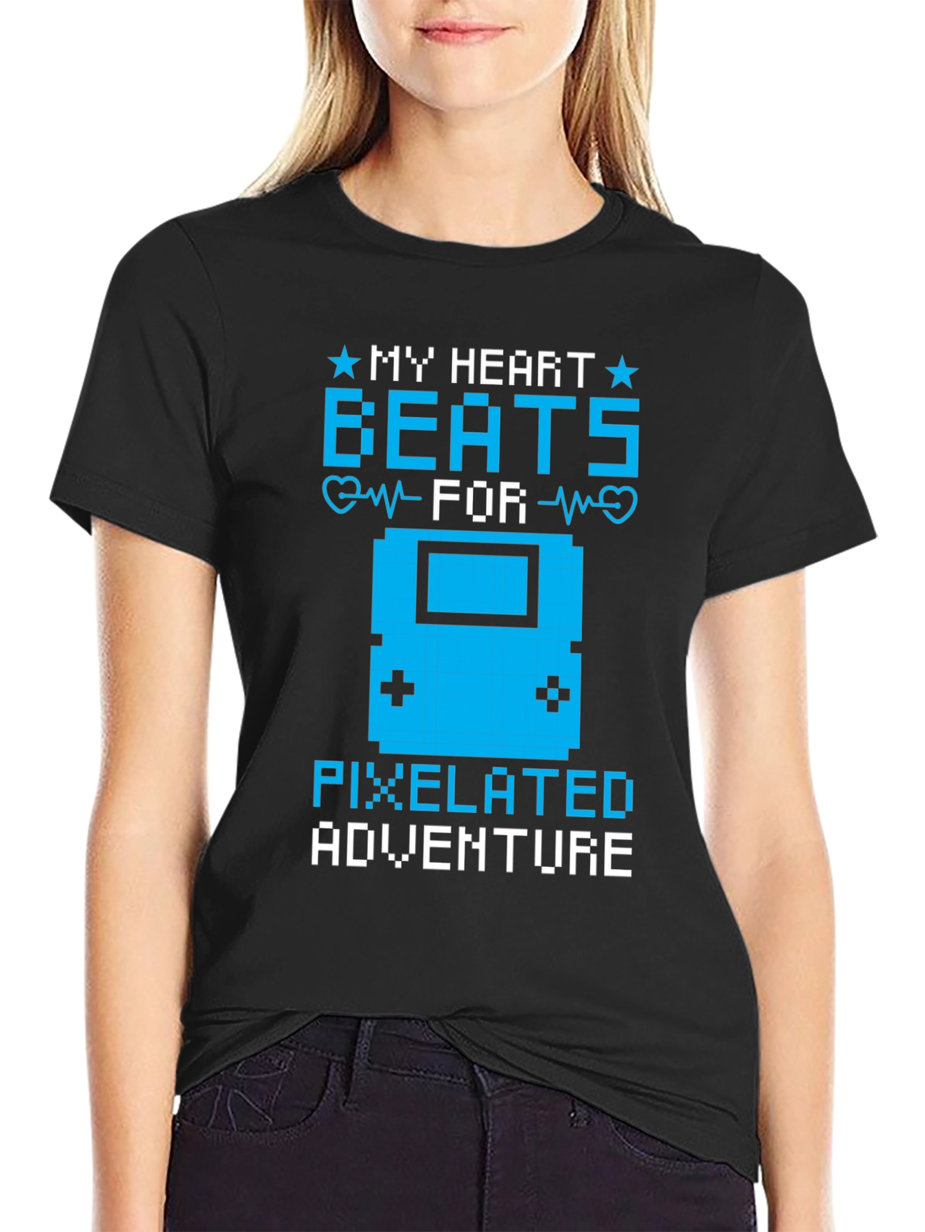 Pixelated Adventure Gamer T-Shirt