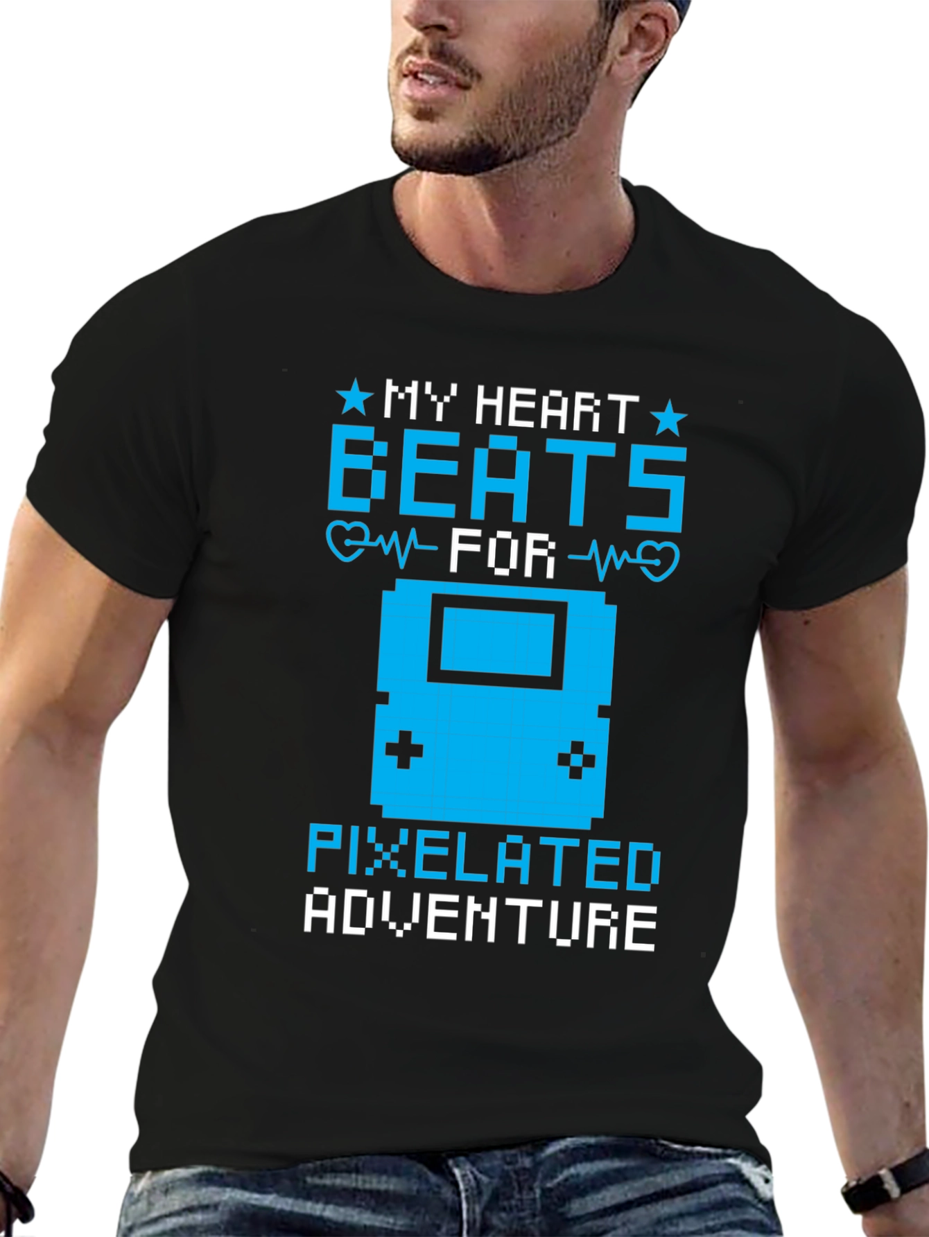 Pixelated Adventure Gamer T-Shirt