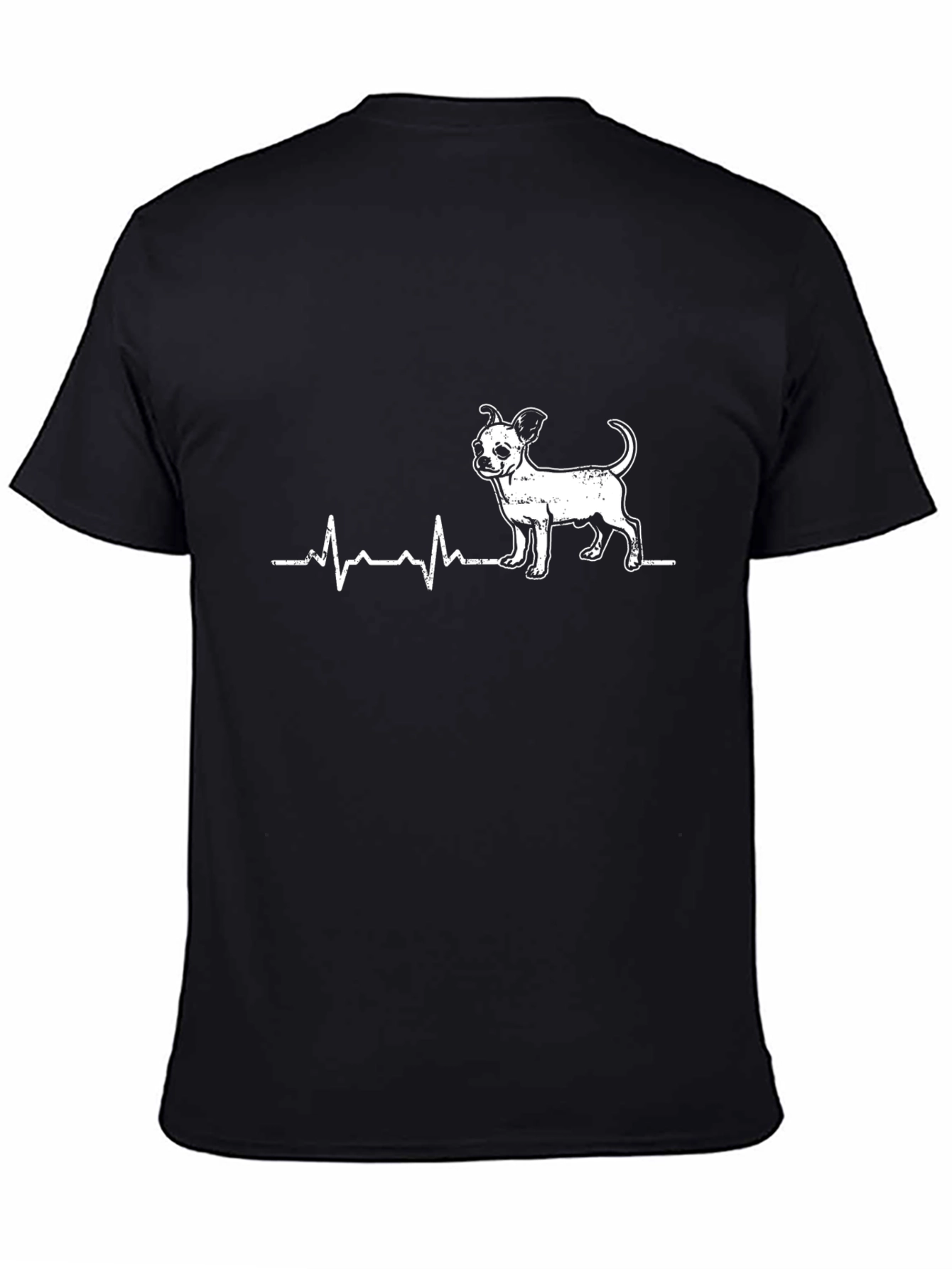 Chihuahua Heartbeat T-Shirt - Dog Lover Tee