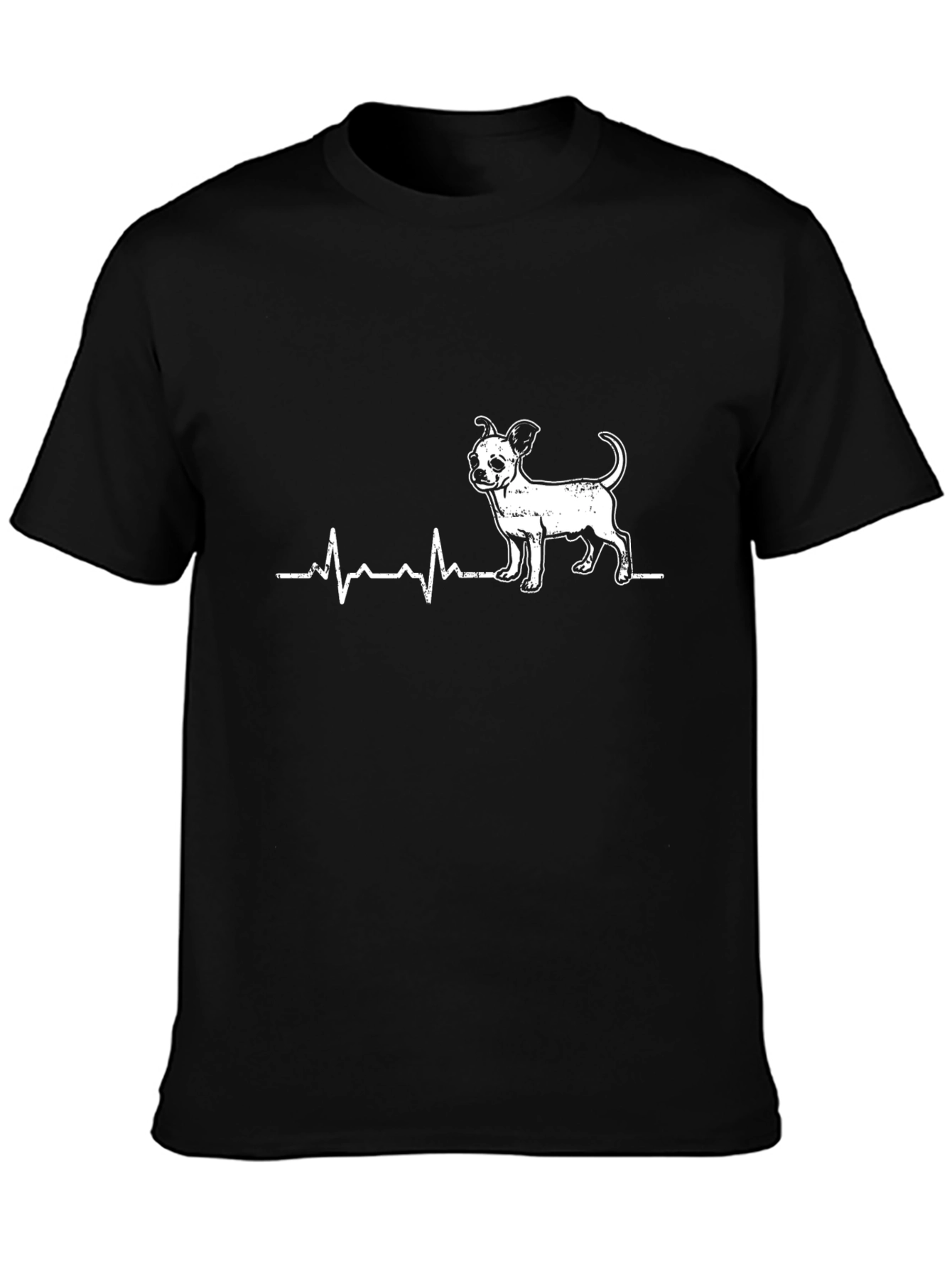 Chihuahua Heartbeat T-Shirt - Dog Lover Tee