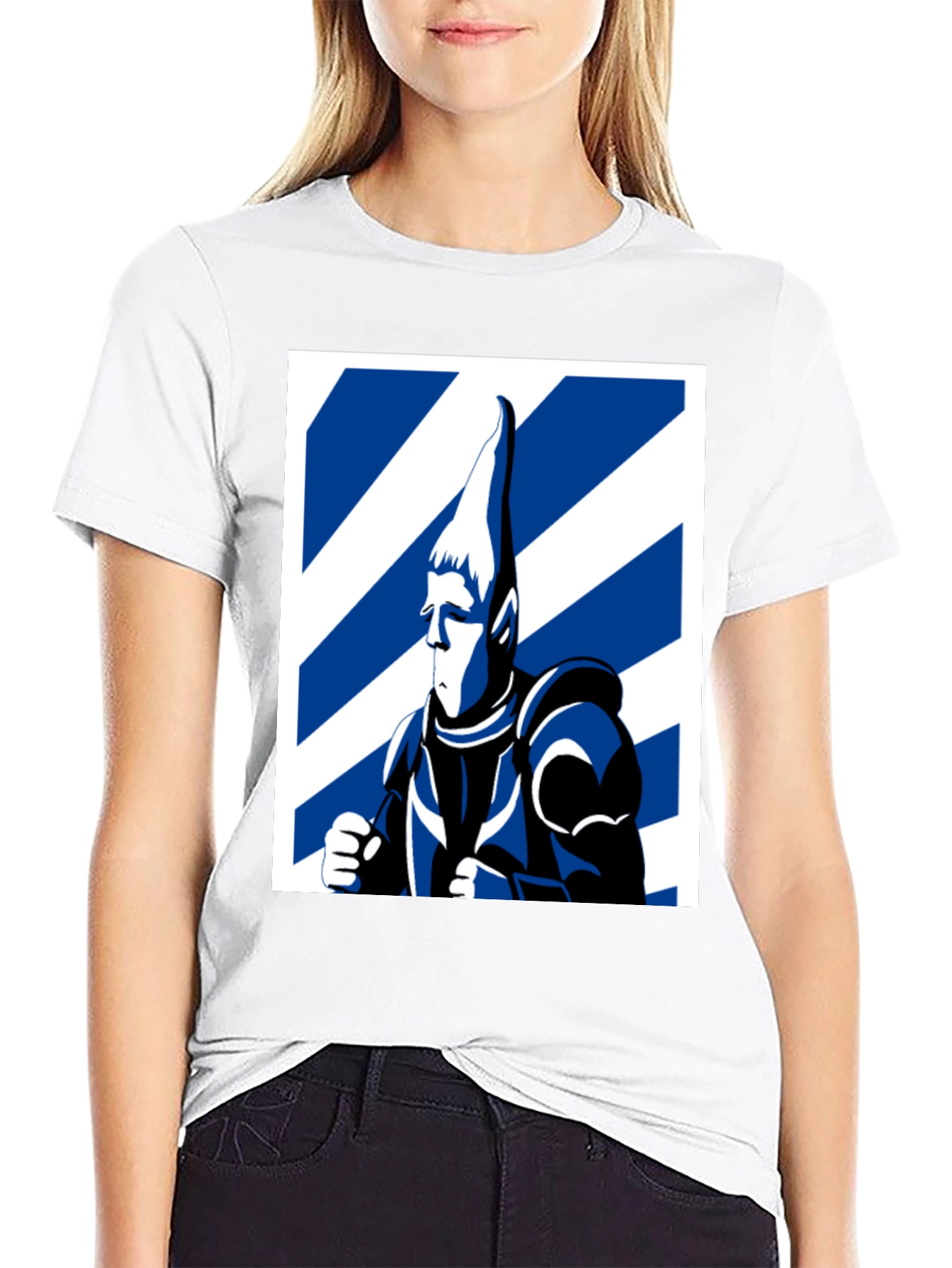 Sci-Fi Warrior T-Shirt - Bold Graphic Tee