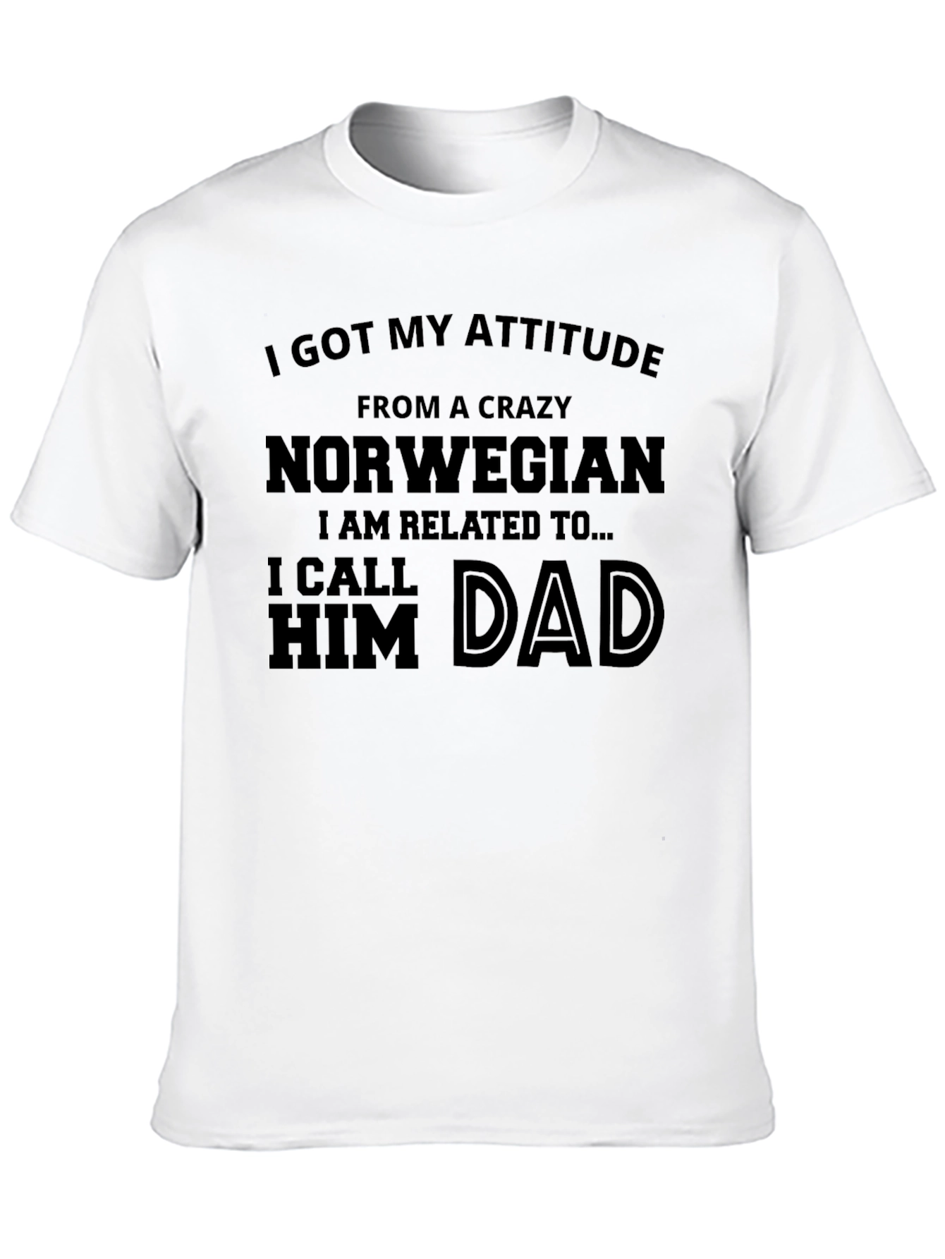 Crazy Norwegian Dad T-Shirt