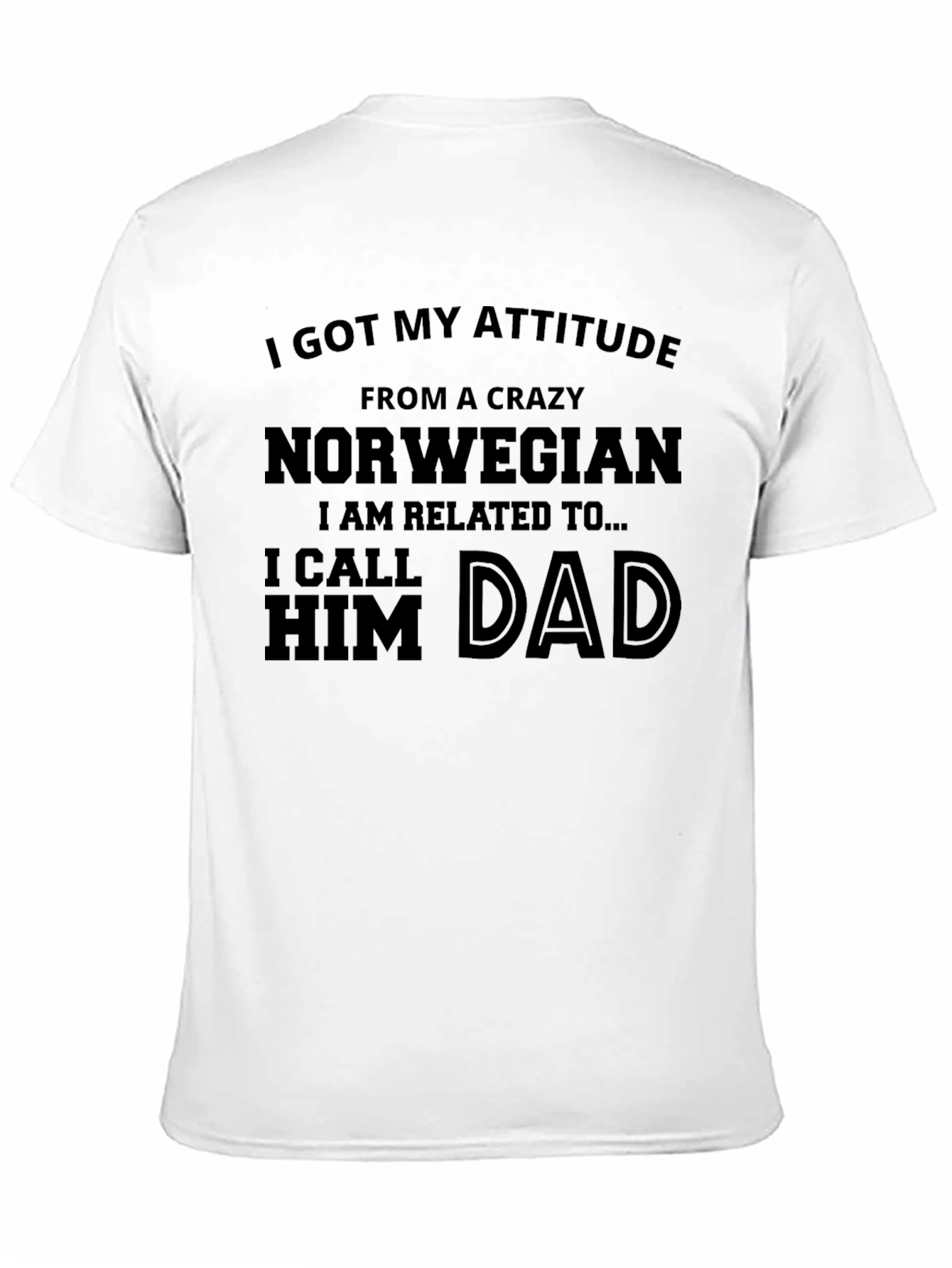 Crazy Norwegian Dad T-Shirt