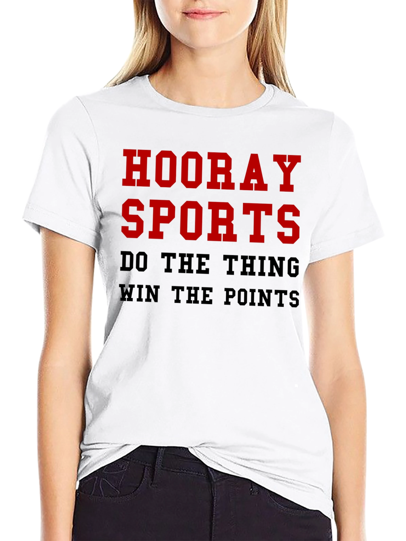 Hooray Sports T-Shirt - Funny Slogan Tee