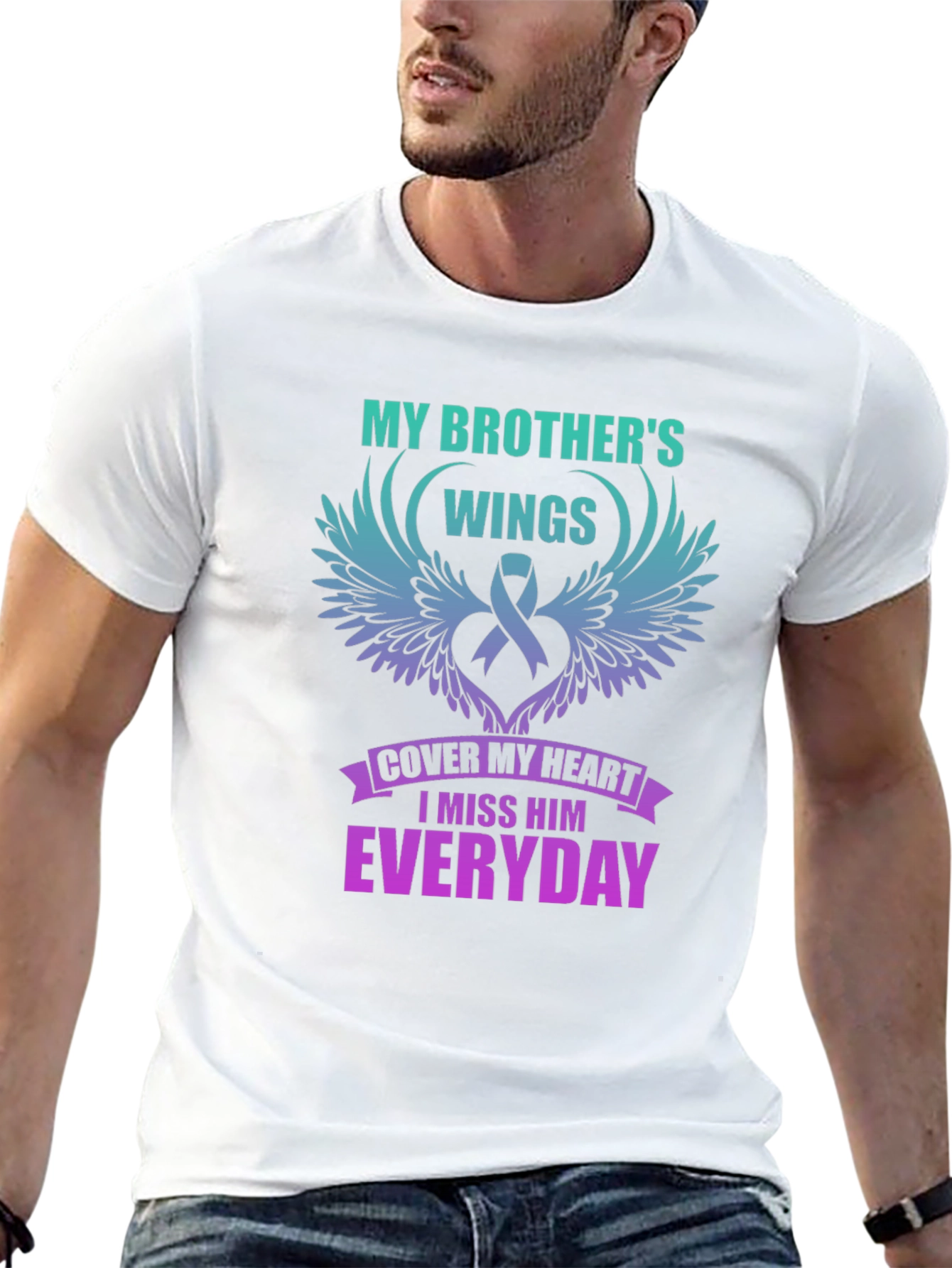 My Brothers Wings Graphic T-Shirt