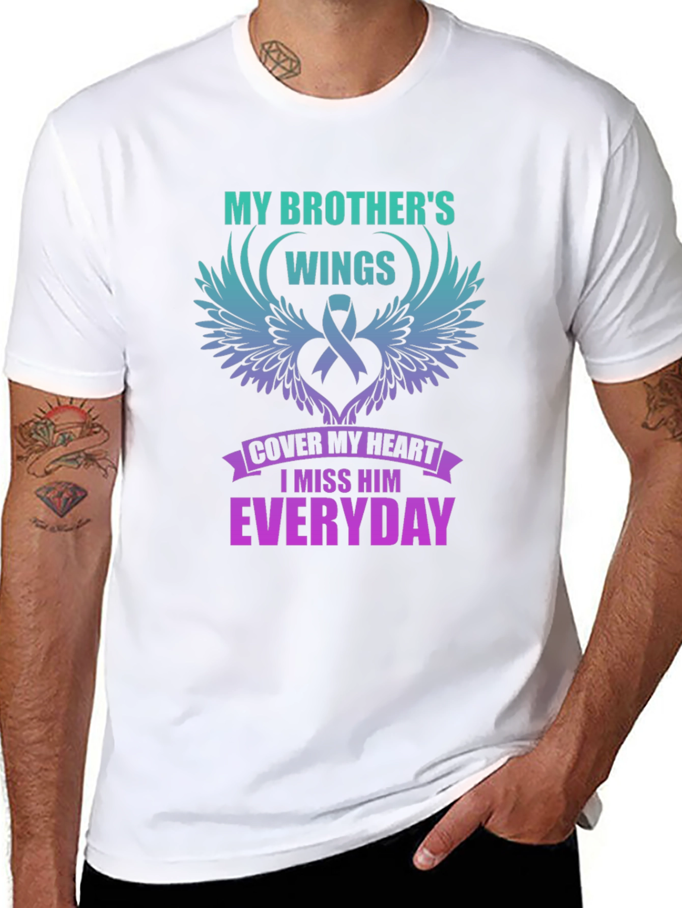 My Brothers Wings Graphic T-Shirt