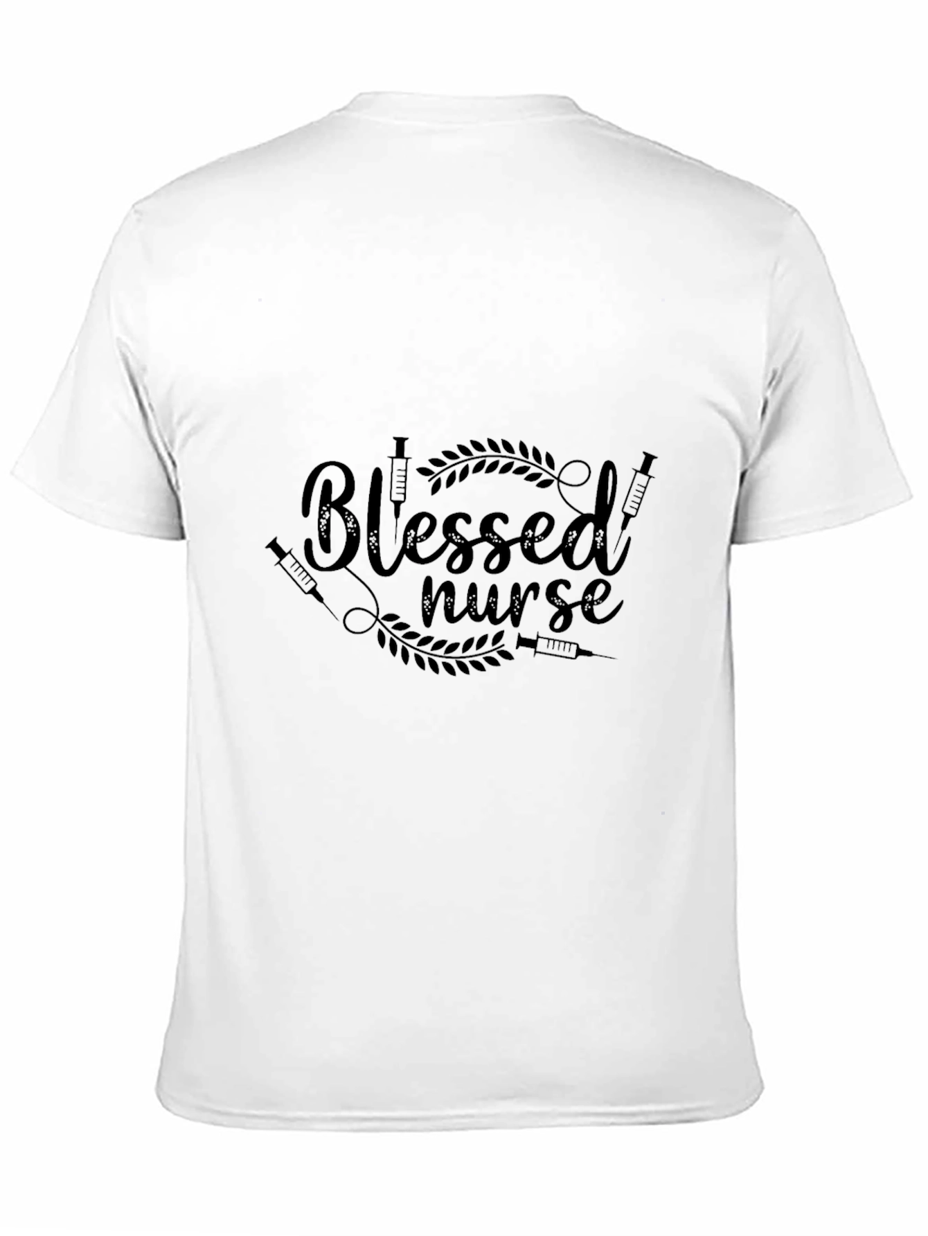 Blessed Nurse Black T-Shirt