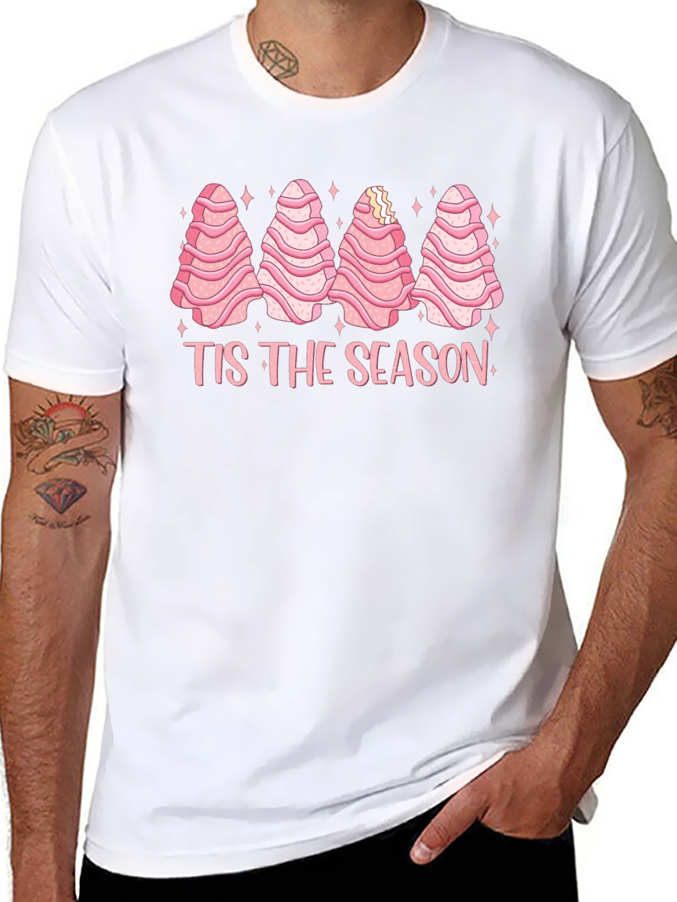 Tis the Season Christmas Trees Tee