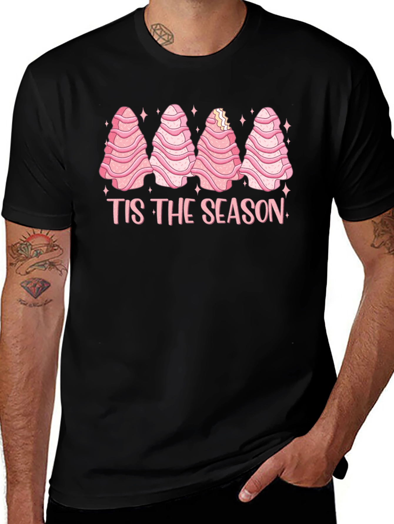 Tis the Season Christmas Trees Tee