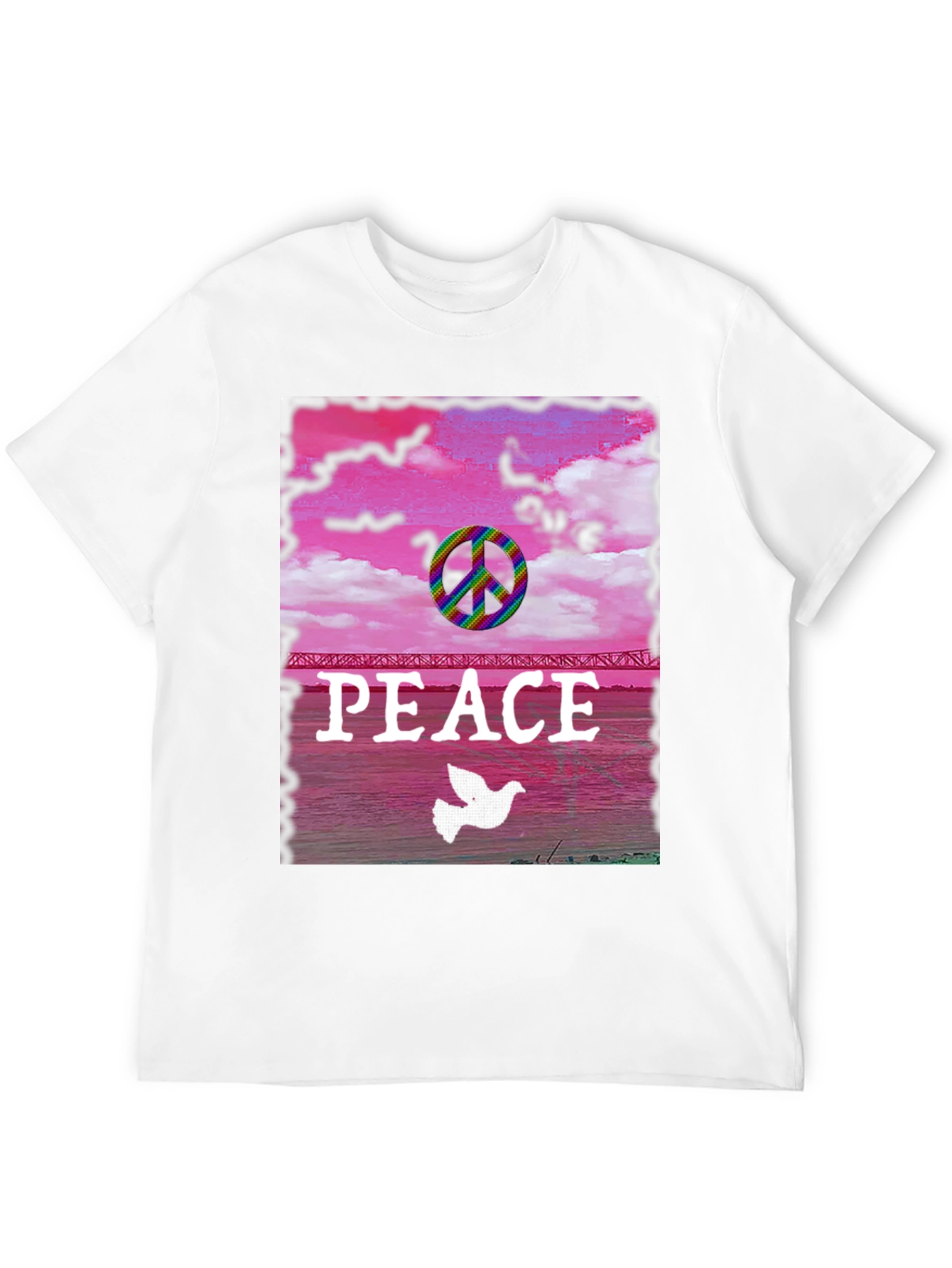 Peace Dove Rainbow T-Shirt