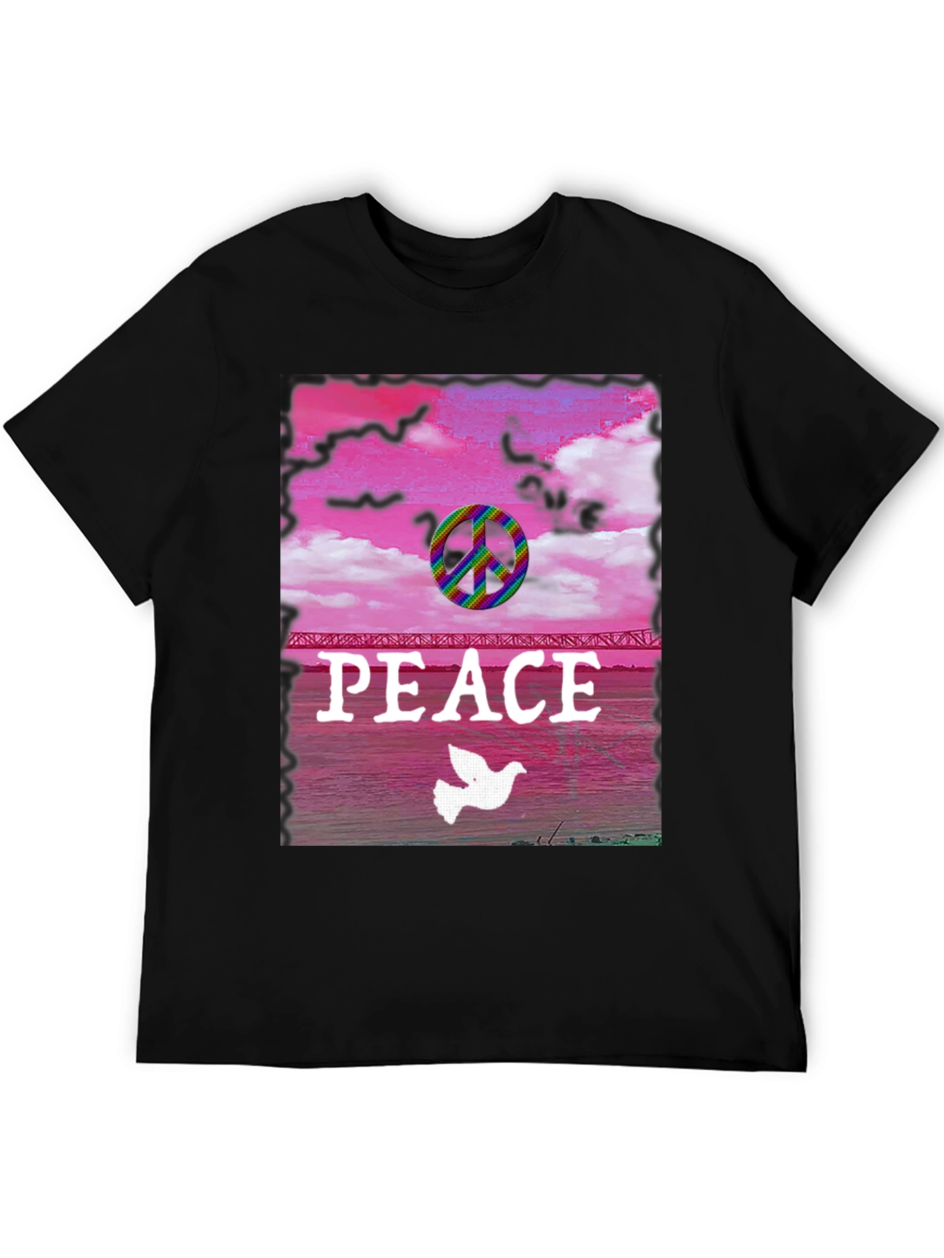 Peace Dove Rainbow T-Shirt