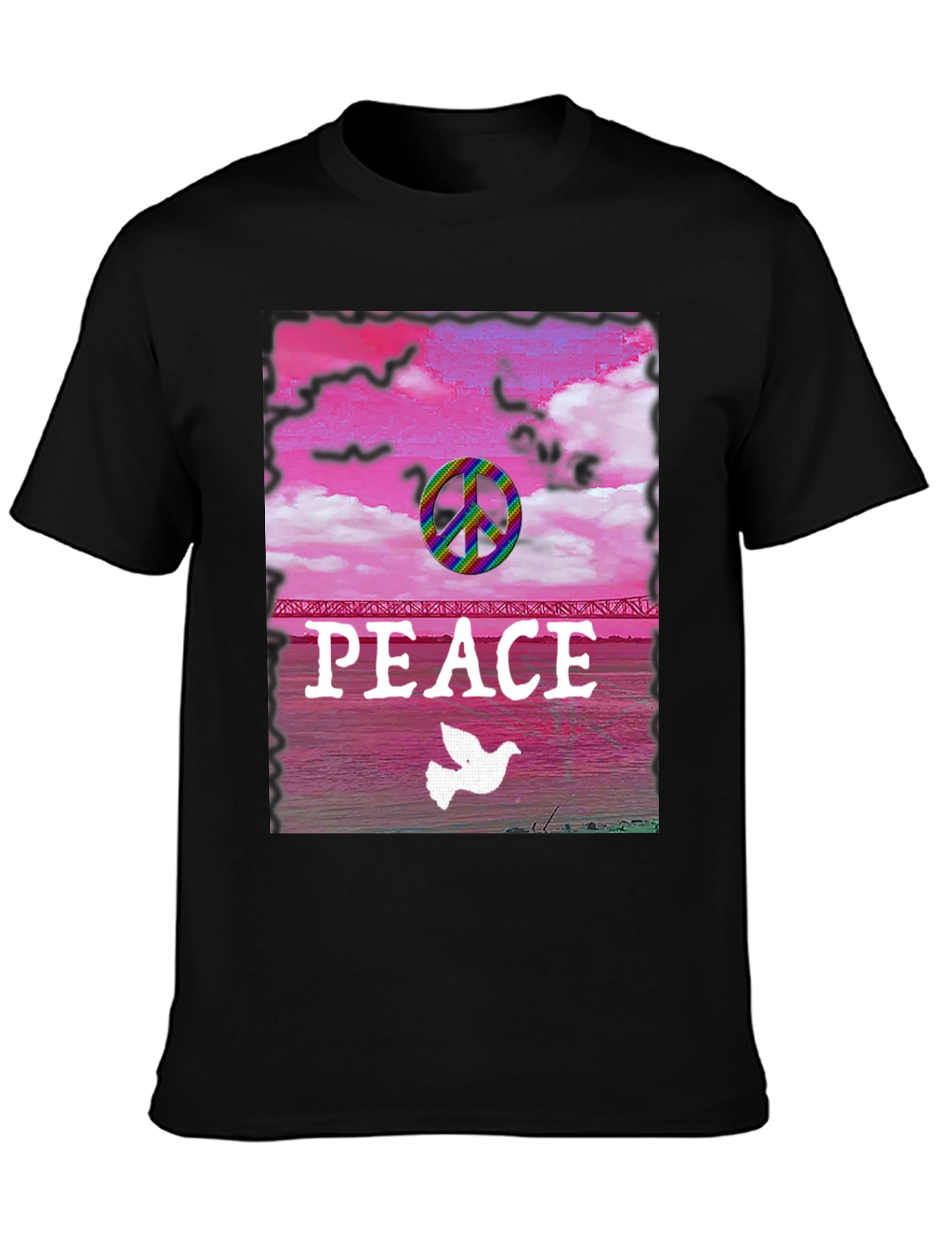 Peace Dove Rainbow T-Shirt