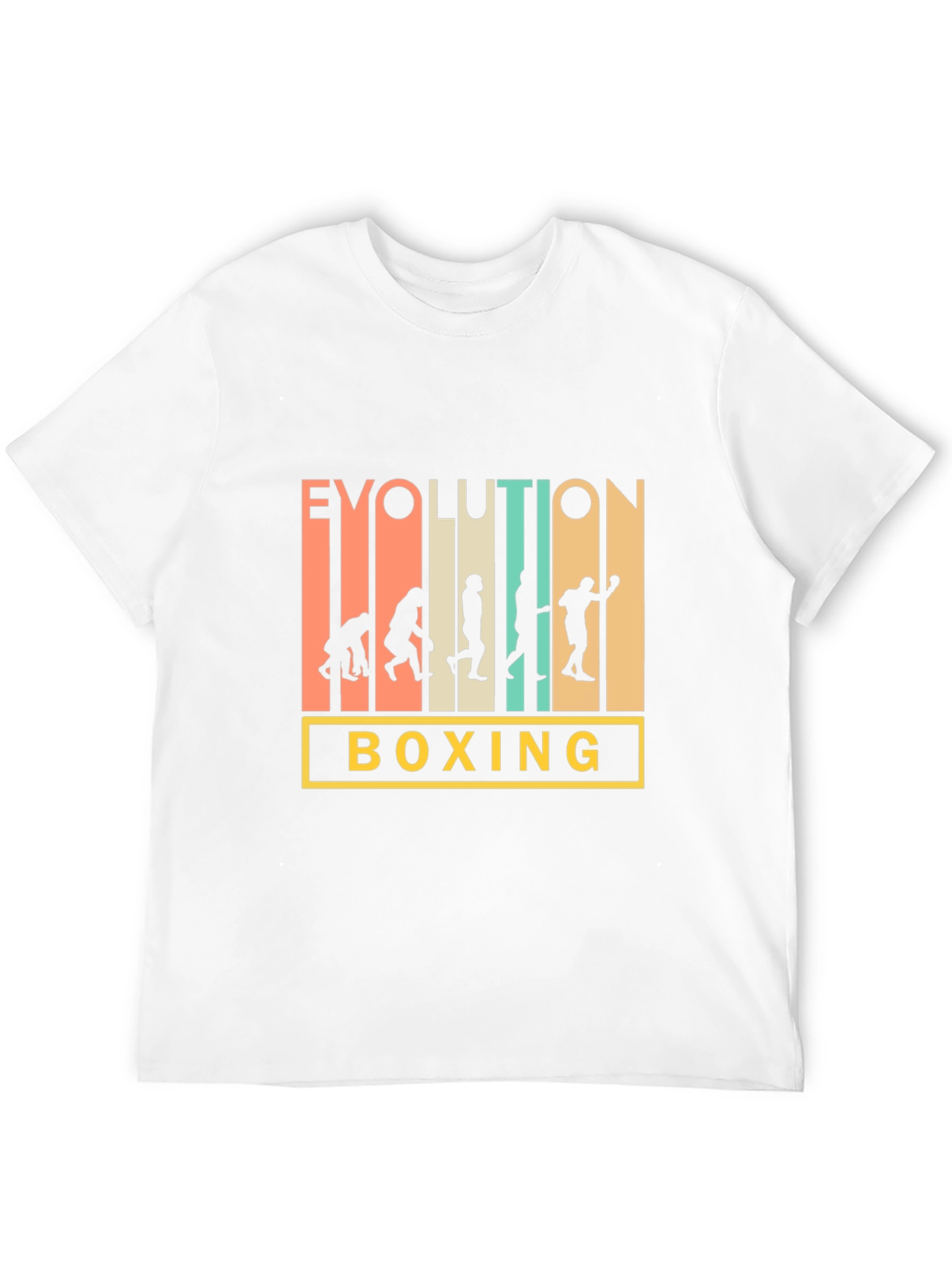 Evolution of Boxing Mens T-Shirt