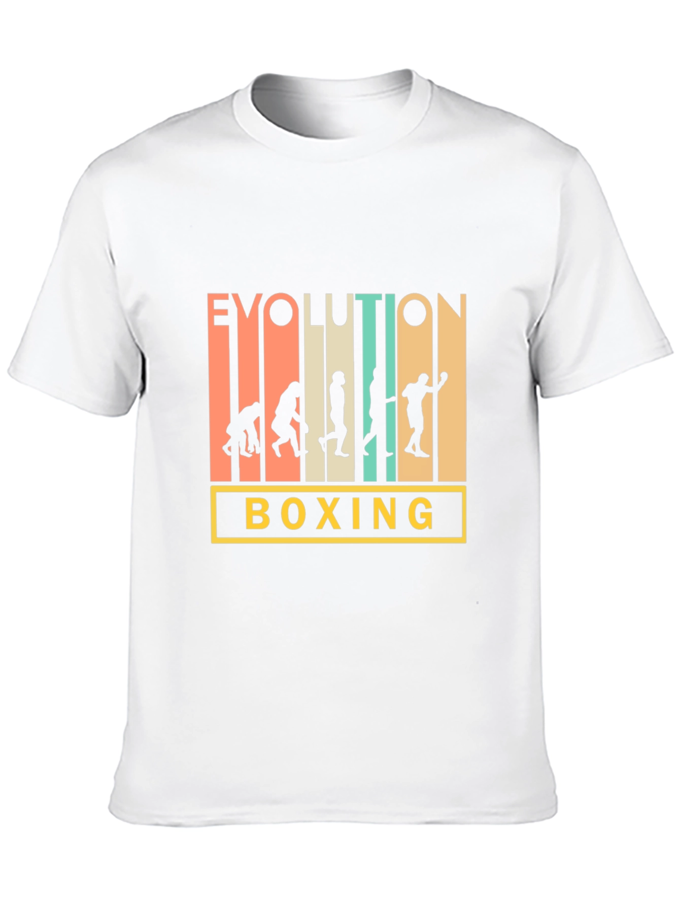 Evolution of Boxing Mens T-Shirt