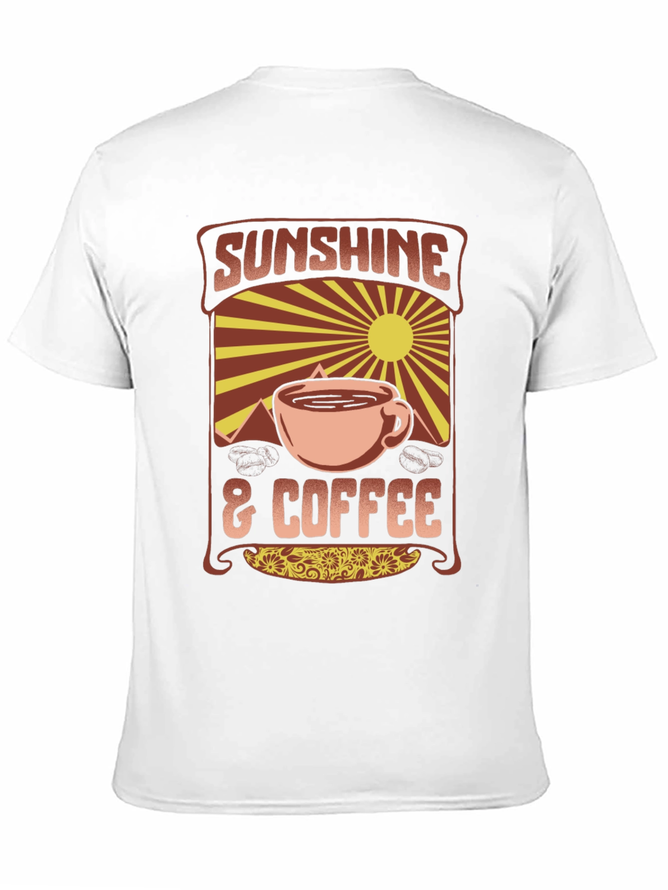 Sunshine & Coffee Graphic Tee - Comfort Fit