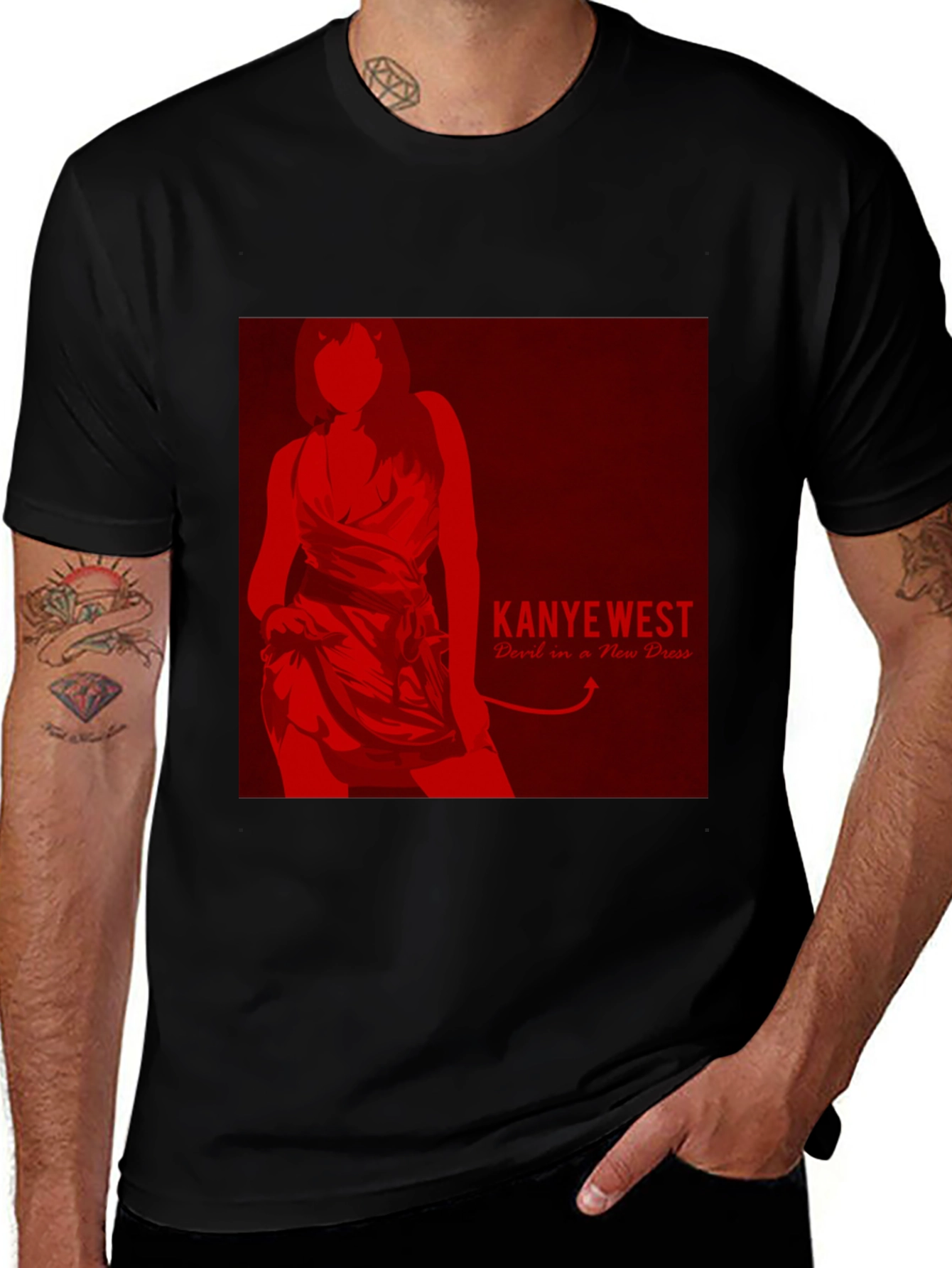 Kanye West Devil in a New Dress T-Shirt