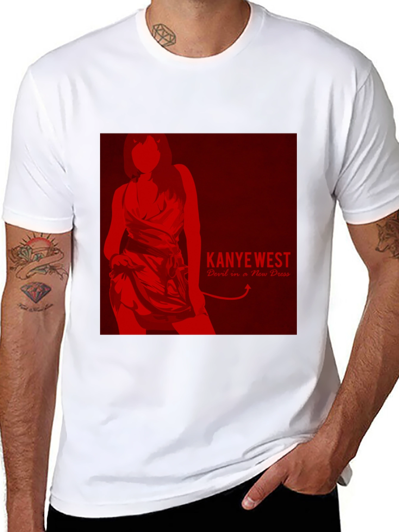 Kanye West Devil in a New Dress T-Shirt