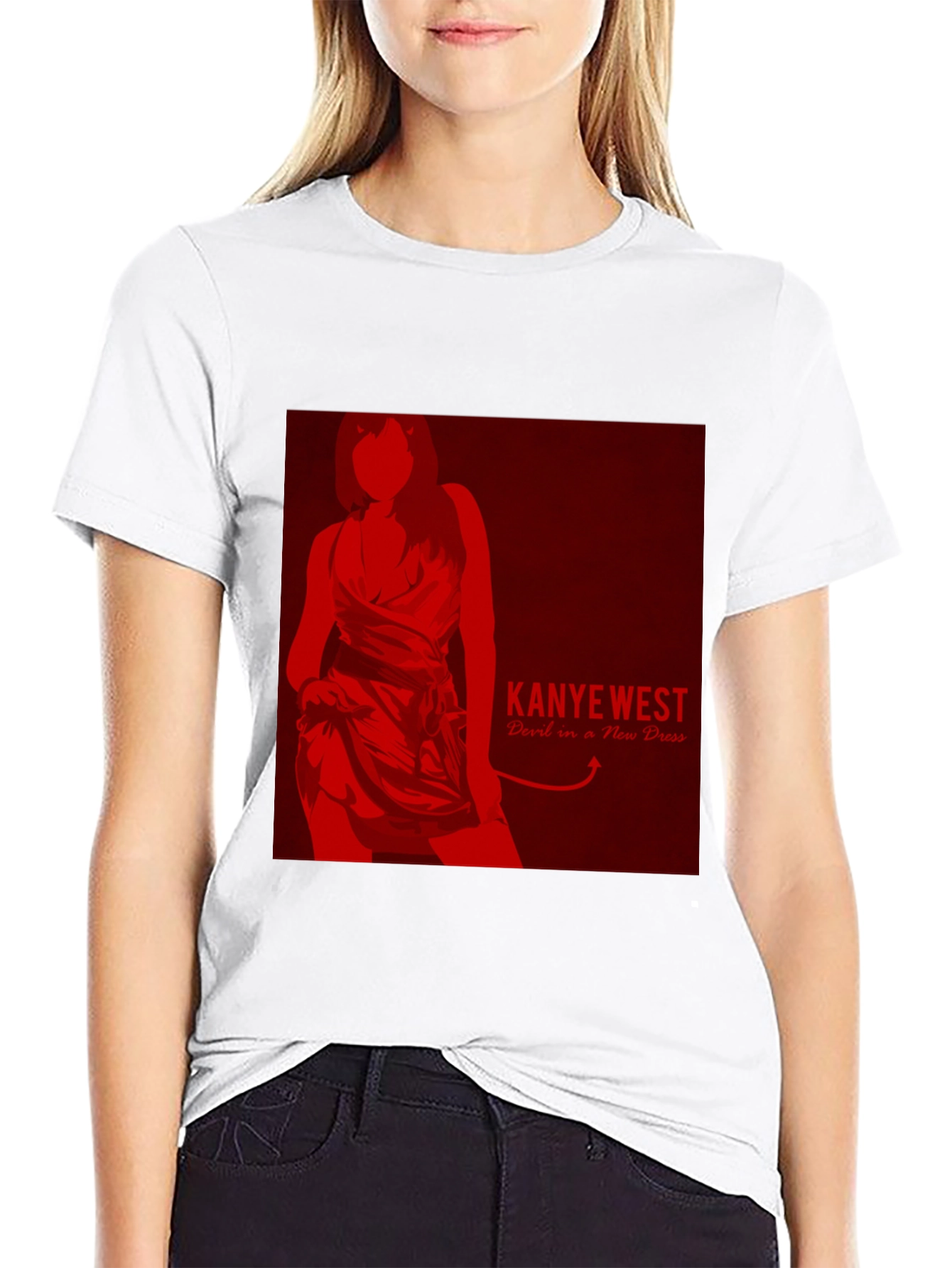 Kanye West Devil in a New Dress T-Shirt