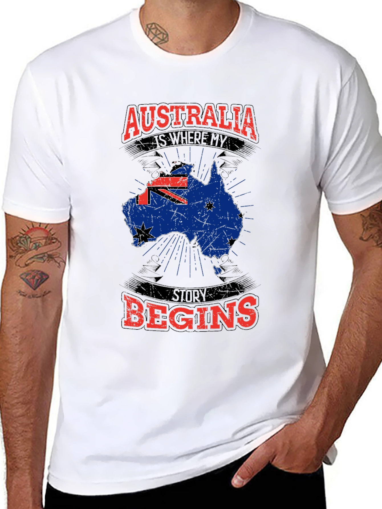 Australia Story Begins T-Shirt